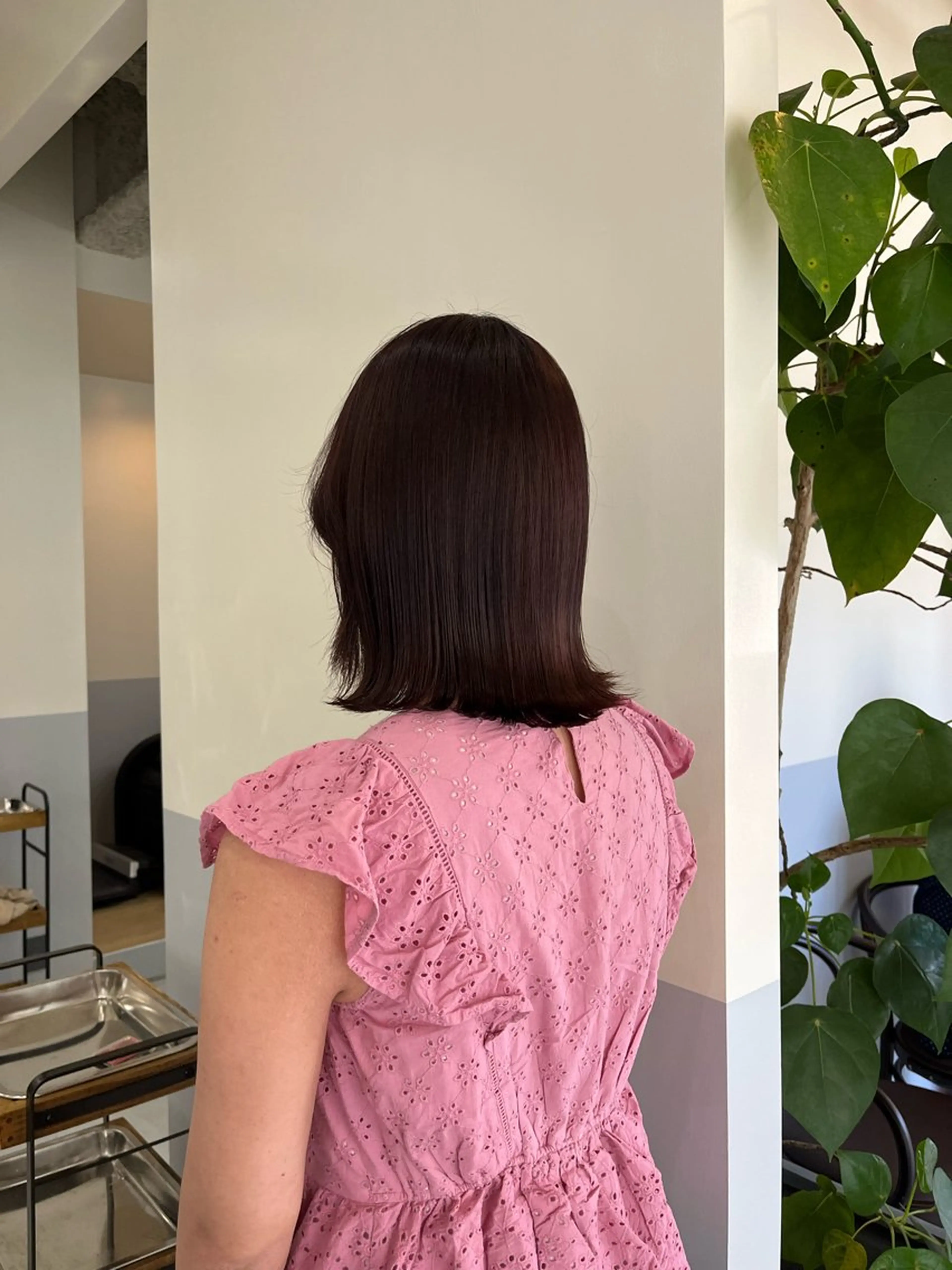 ミディアム 神谷 夏帆のヘアスタイル