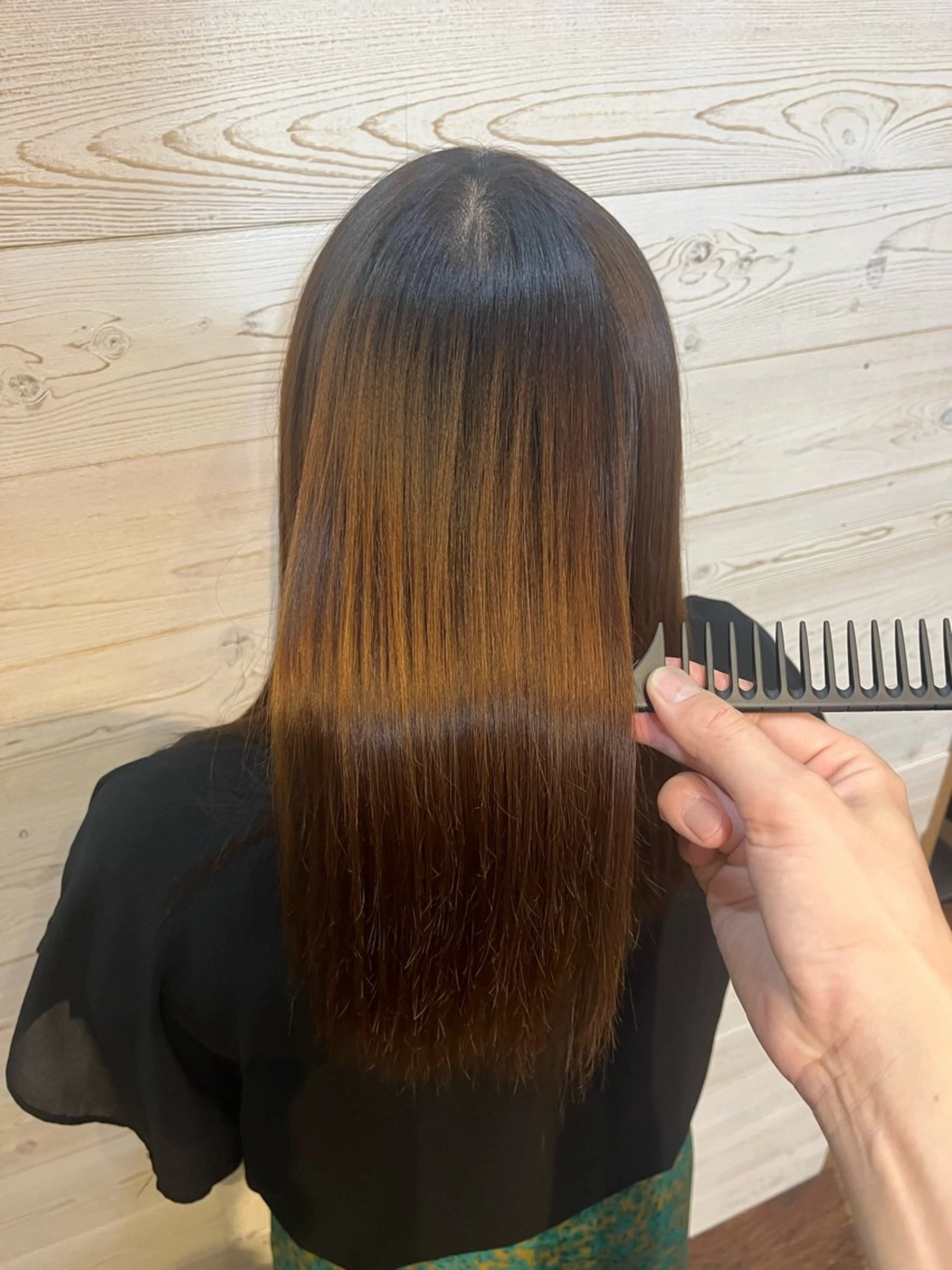 アルカリ酸熱トリートメントの写真