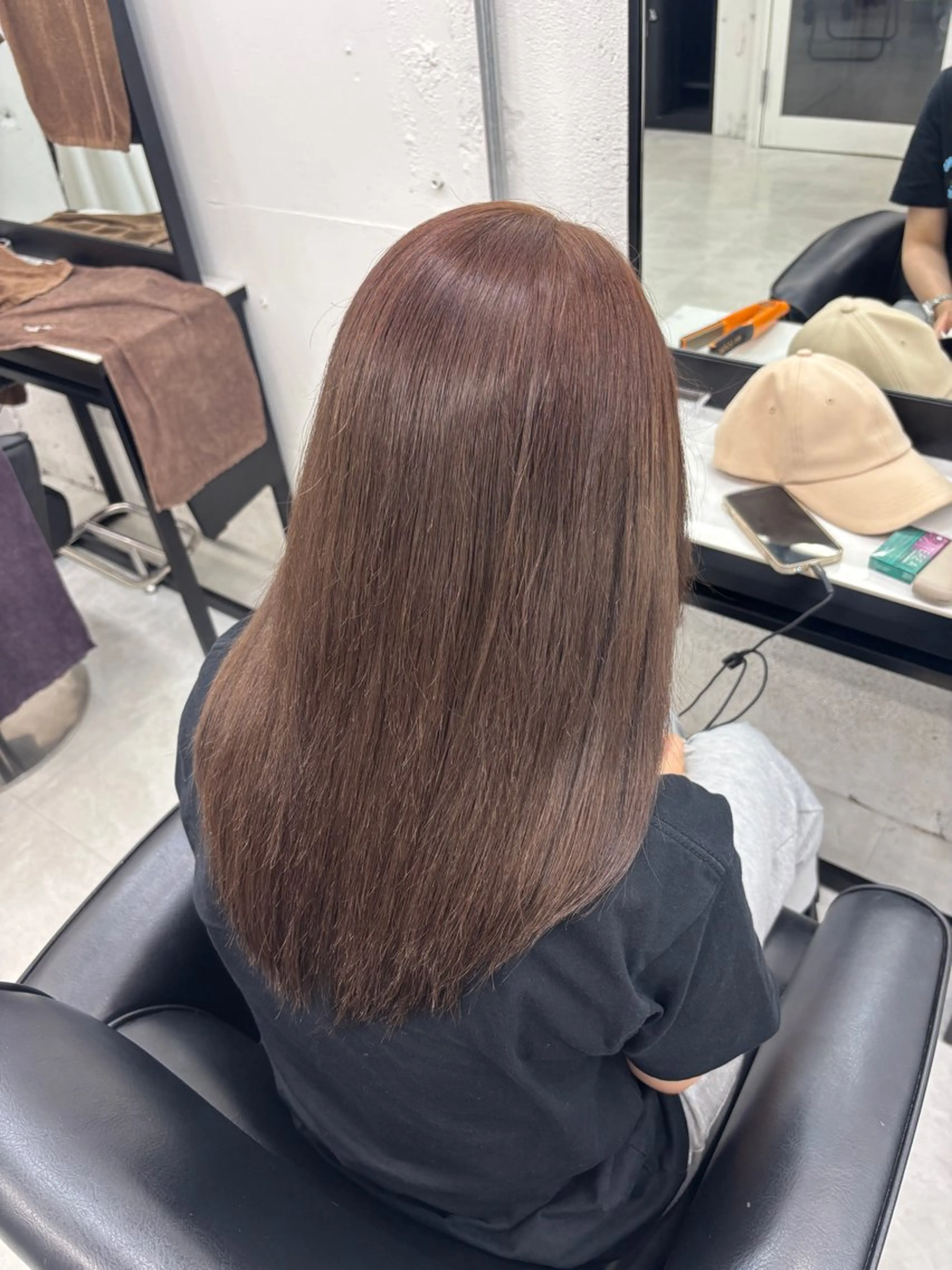 セミロング カラー ヘアカラー モデル募集中🖤 𝐀𝐘𝐀𝐇𝐀のヘアスタイル