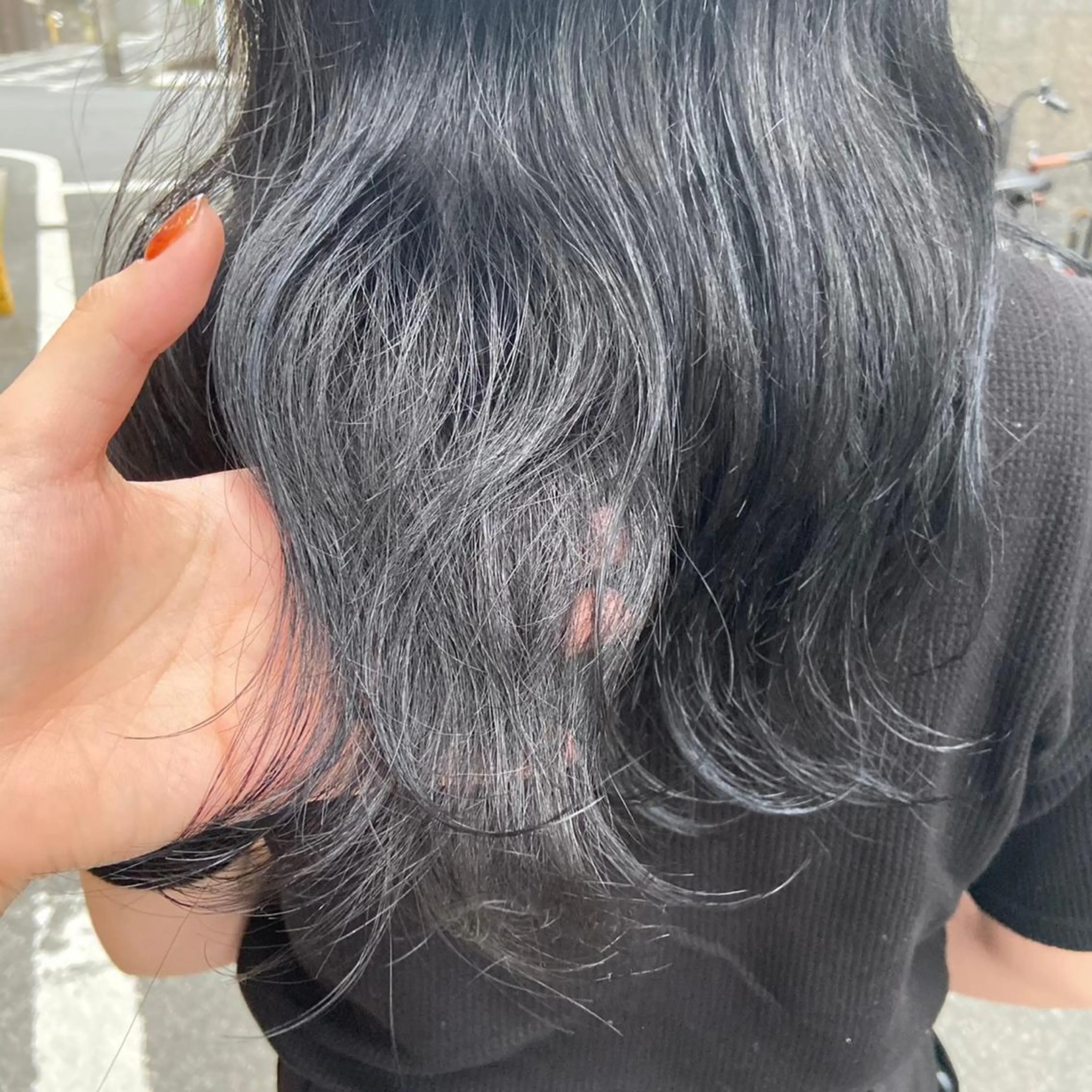 ミディアム カラー ヘアアレンジ 💕上野美容師☁ ブリーチ💖サワのヘアスタイル