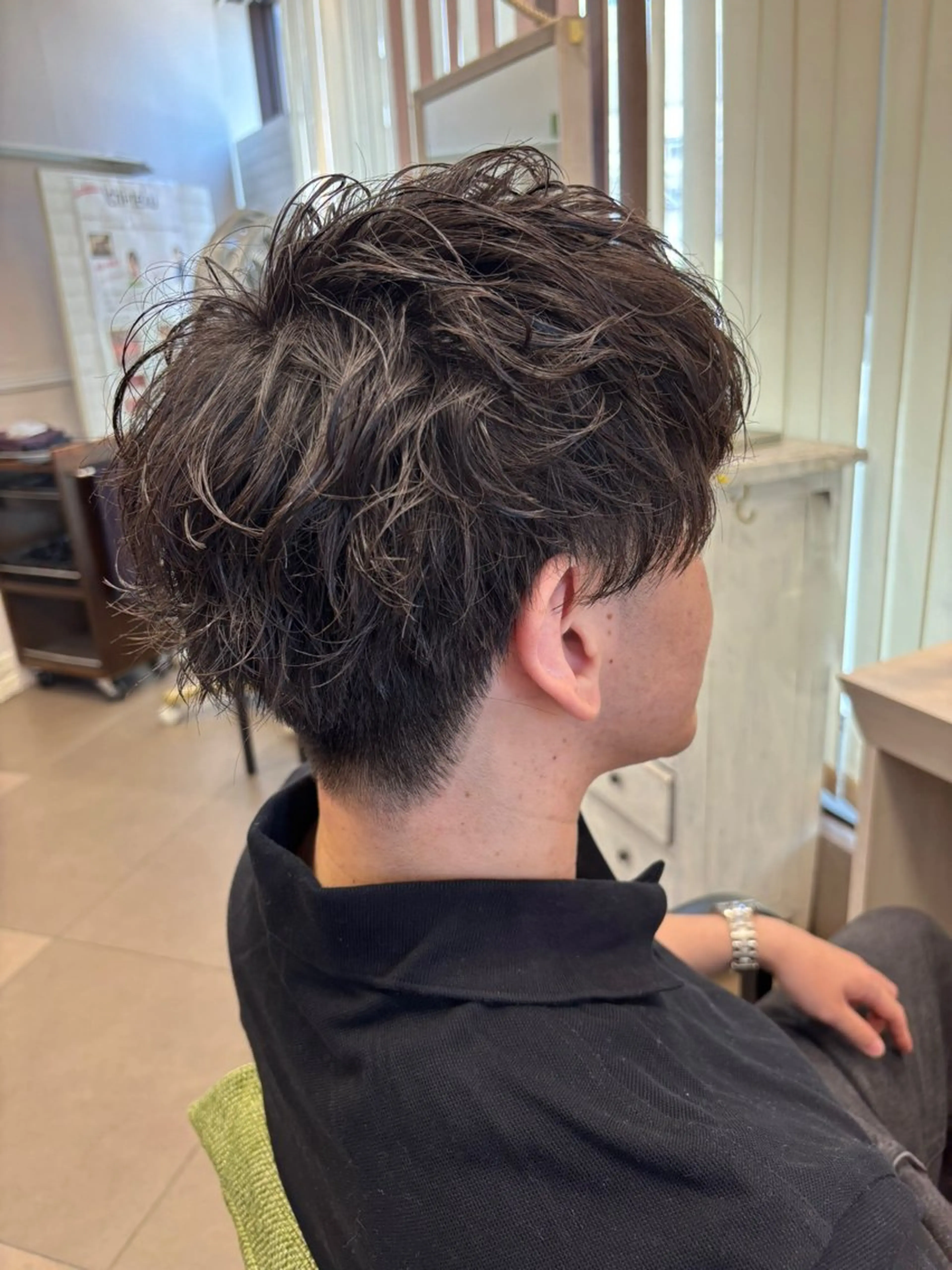 パーマ メンズ カット パーマ 🔅PARS bis Futaba🔆のヘアスタイル