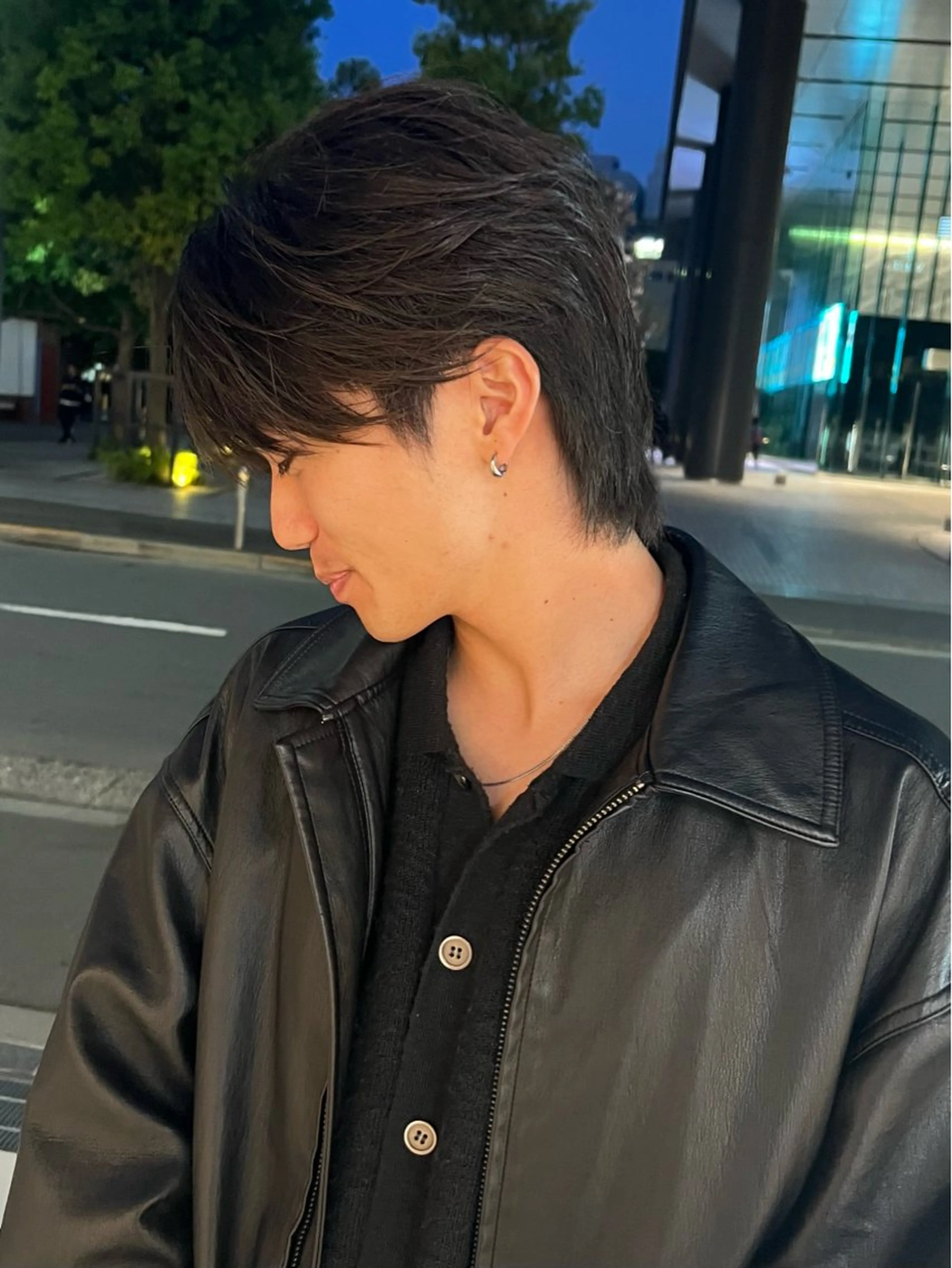 メンズ 毛流れフェザー スタイル🔹竹内凌のヘアスタイル