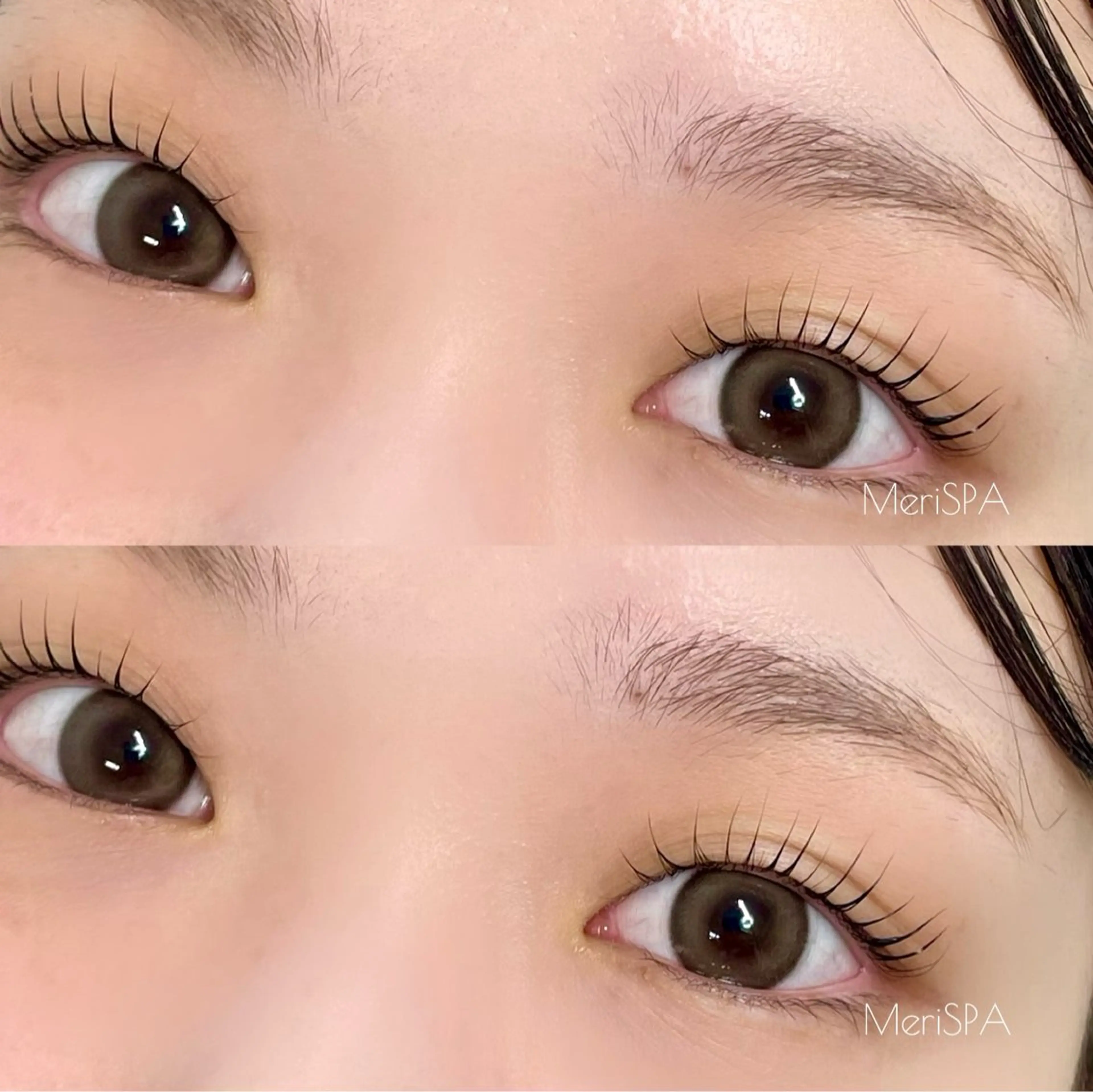 マツエク・マツパ MeriSPA 🩵のマツエク・マツパデザイン