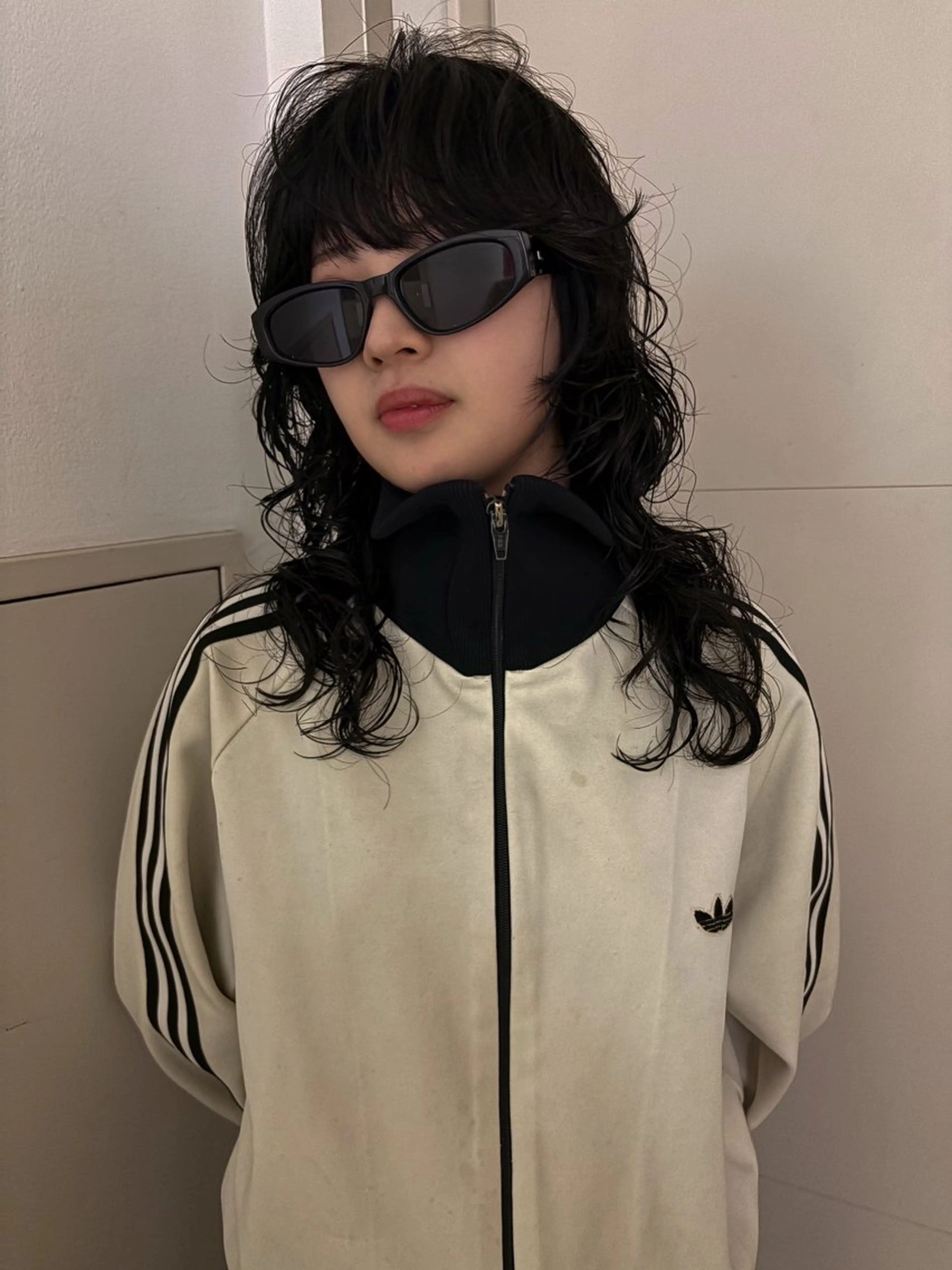 セミロング パーマ セミロングパーマ デジタルパーマ カット パーマ ボブ/パーマ kusa‪🌱‬のヘアスタイル