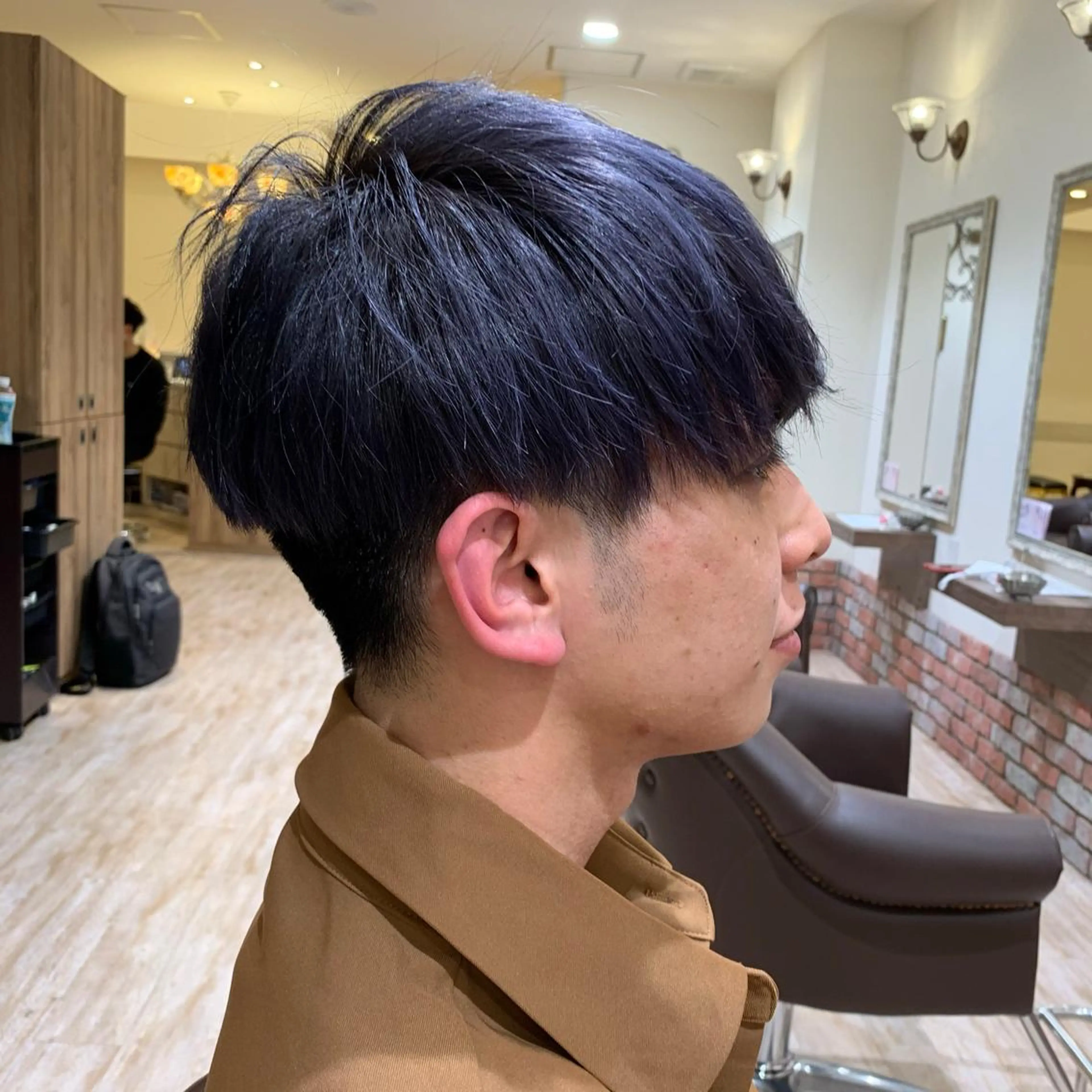 ショート カラー メンズ 髪質改善&Spa fee南越谷2号店所属・髪質改善/南越谷/ 山岸彩夏のヘアスタイル