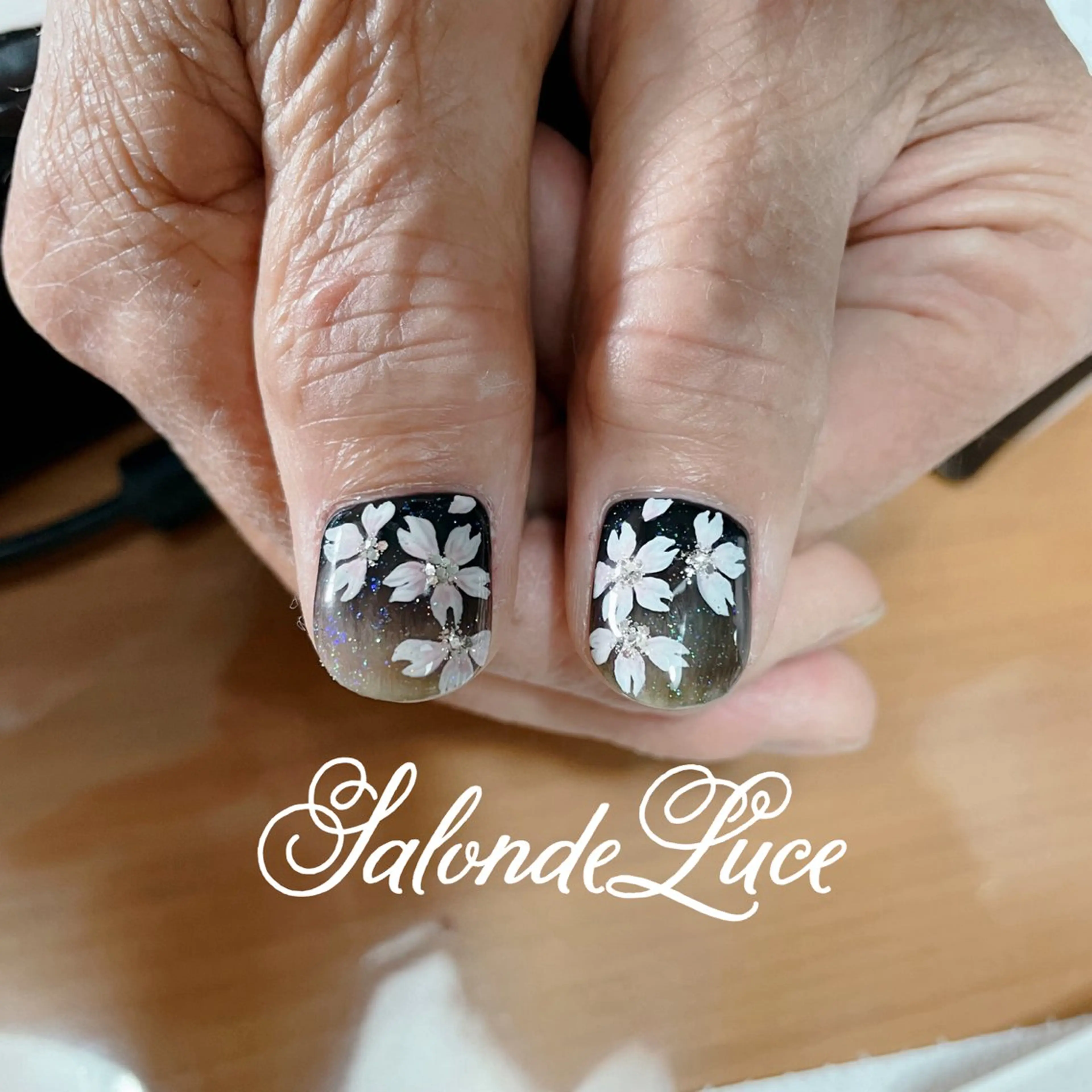 ネイル 桜ネイル Salon de Luceのネイルデザイン