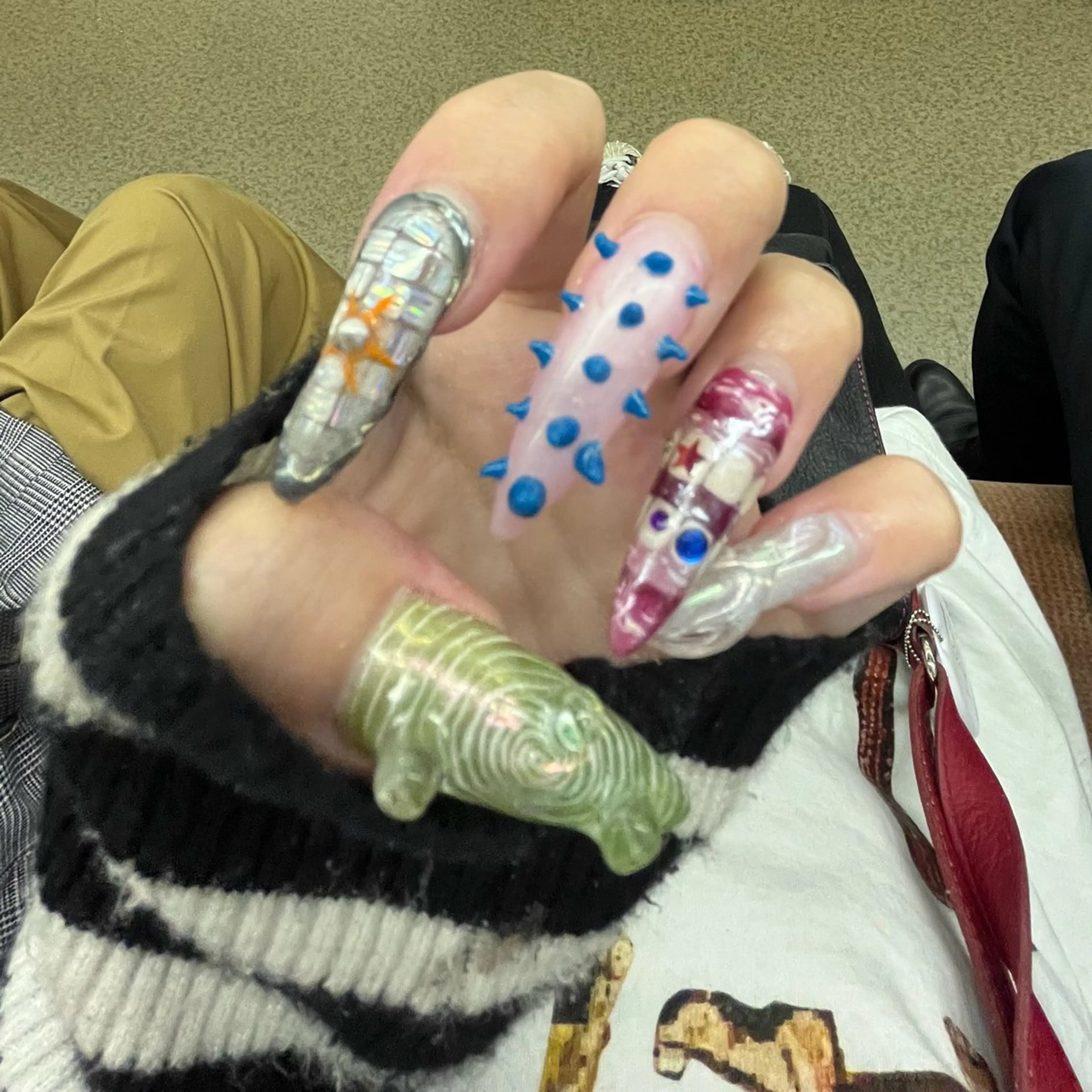 ネイル ハンドネイル 小川 柚香のネイルデザイン