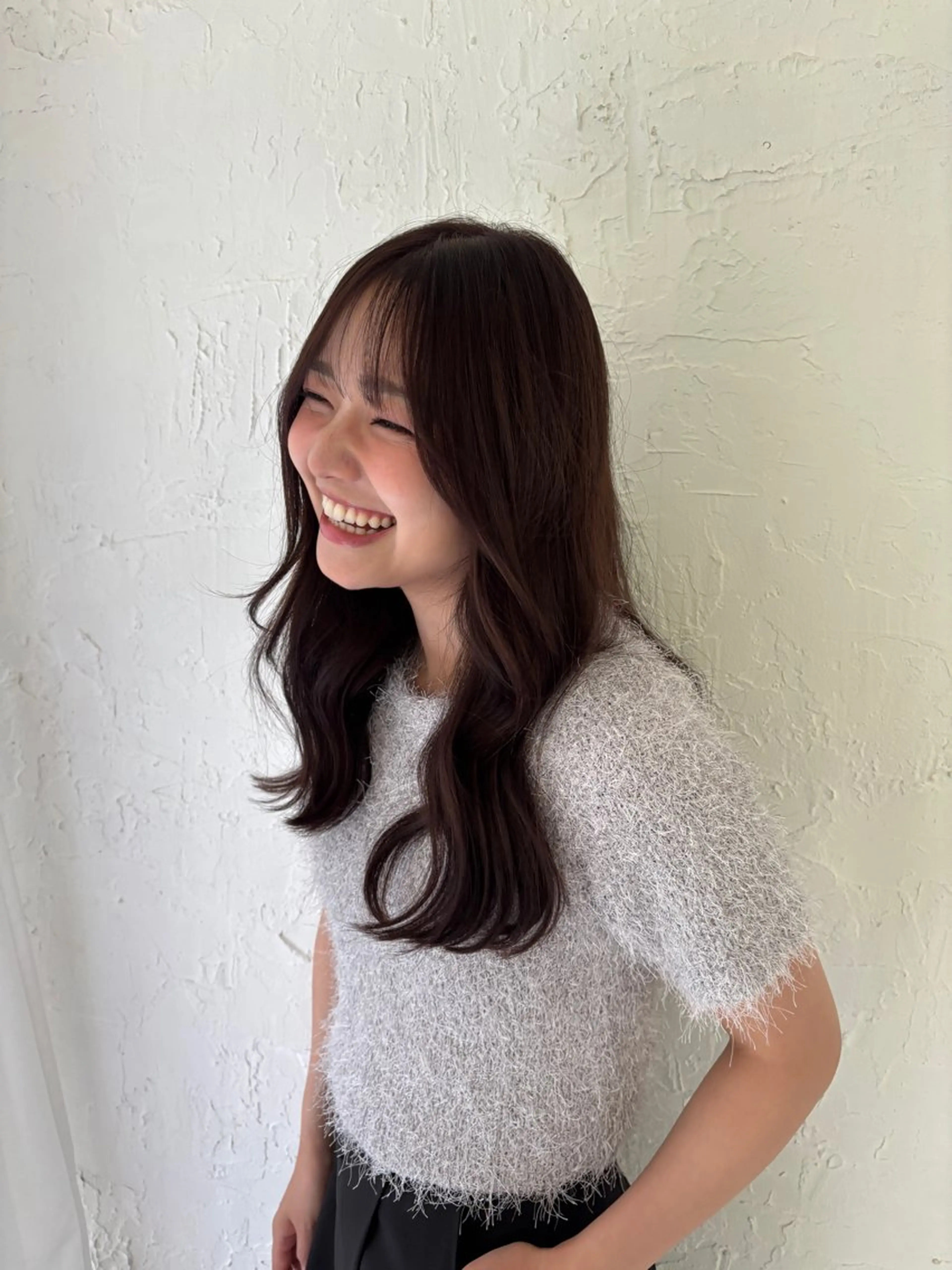 ロング カラー 中津/柔らかカラー/ ナガオ　イズミのヘアスタイル