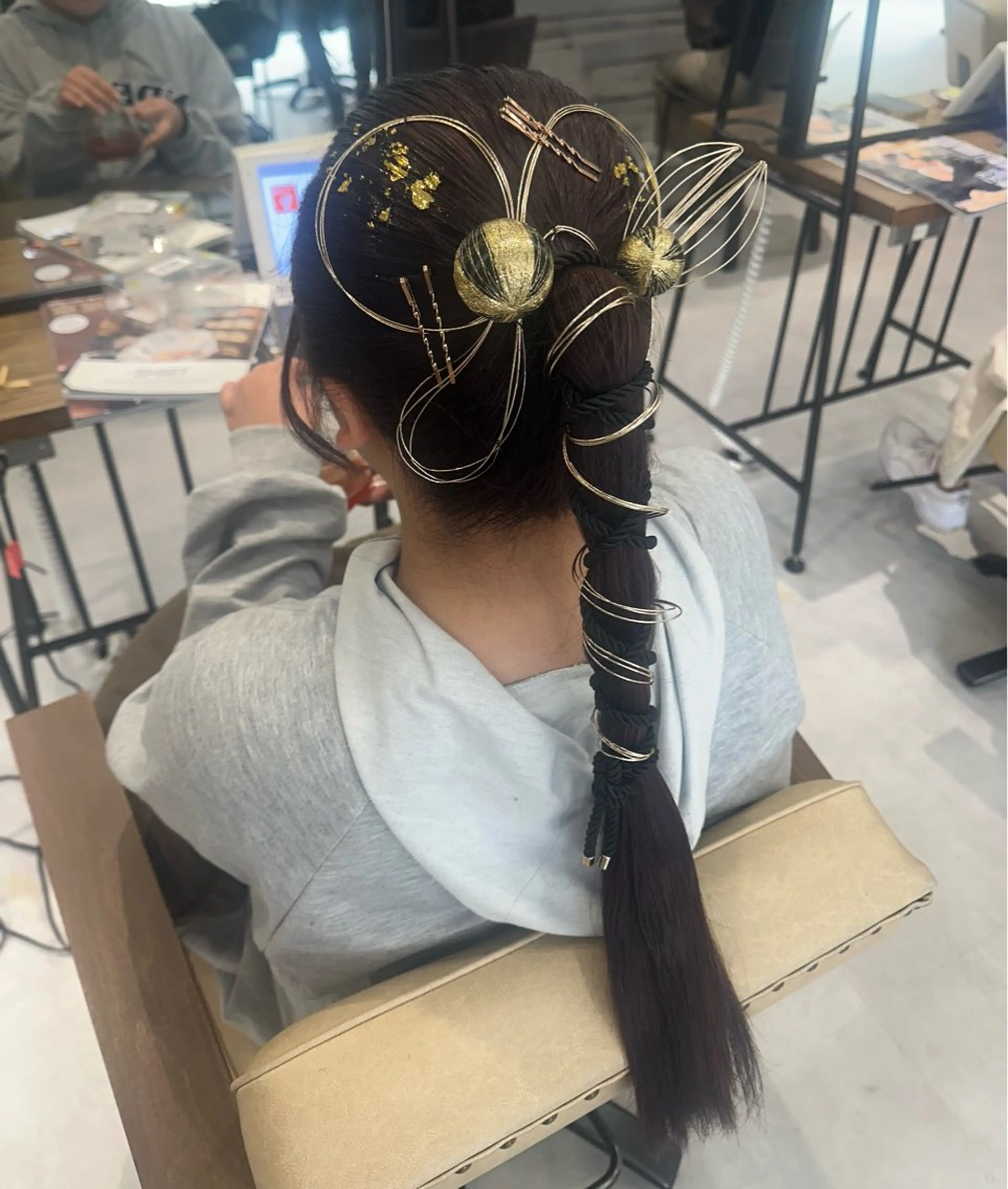 ヘアアレンジ ヘアセット 髪質改善AUSTIN登戸所属・野村 一花 / 暖色 カラー / Wカラーのヘアスタイル