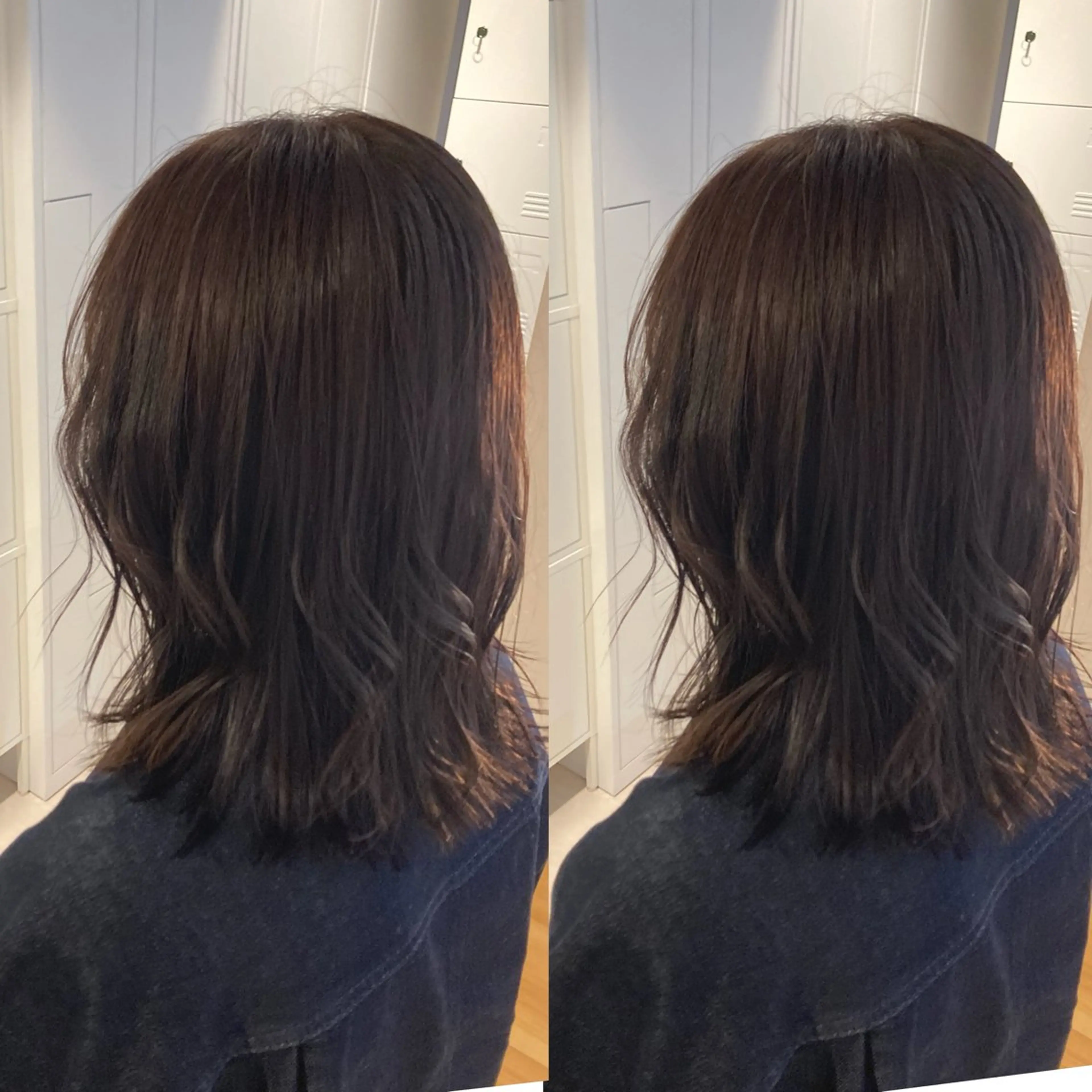 ミディアム カラー schon所属・み うのヘアスタイル