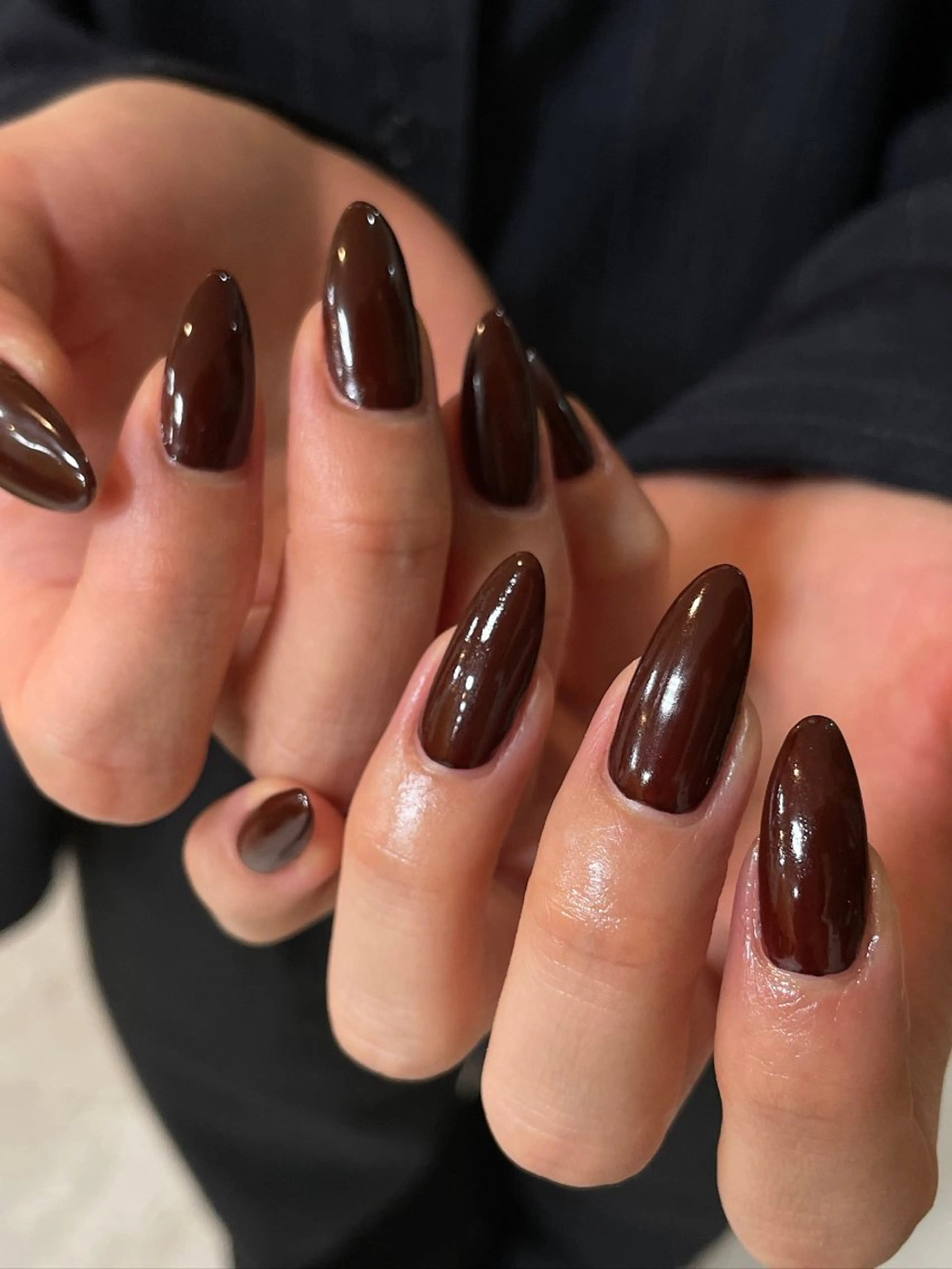 ネイル ボルドー ブラウン you (ユウ)のネイルデザイン