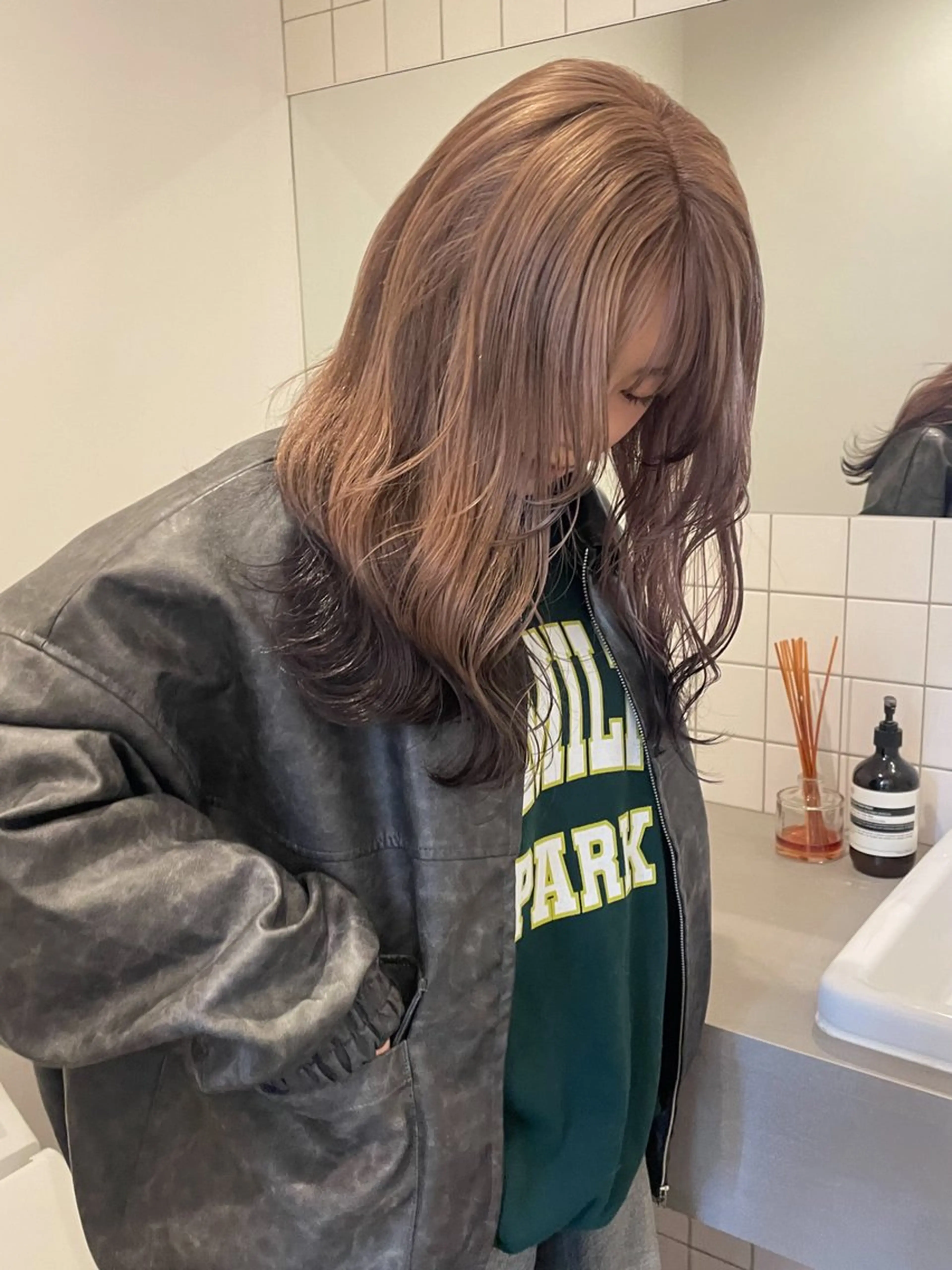 ロング ボブカットモデル/パ ーマ/harunaのヘアスタイル