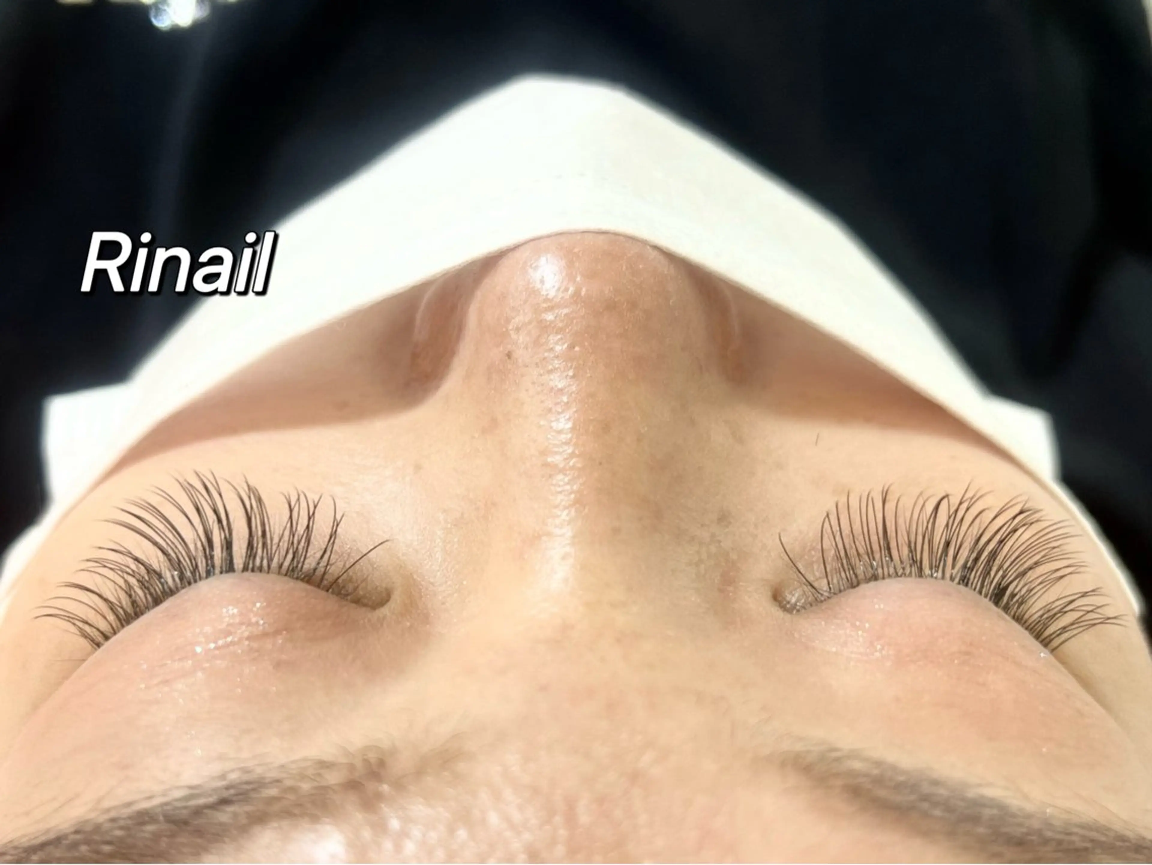 マツエク・マツパ バインドロック ナチュラル パリジェンヌラッシュリフト まつげパーマ 下まつげエクステ YK Rinのネイルデザイン