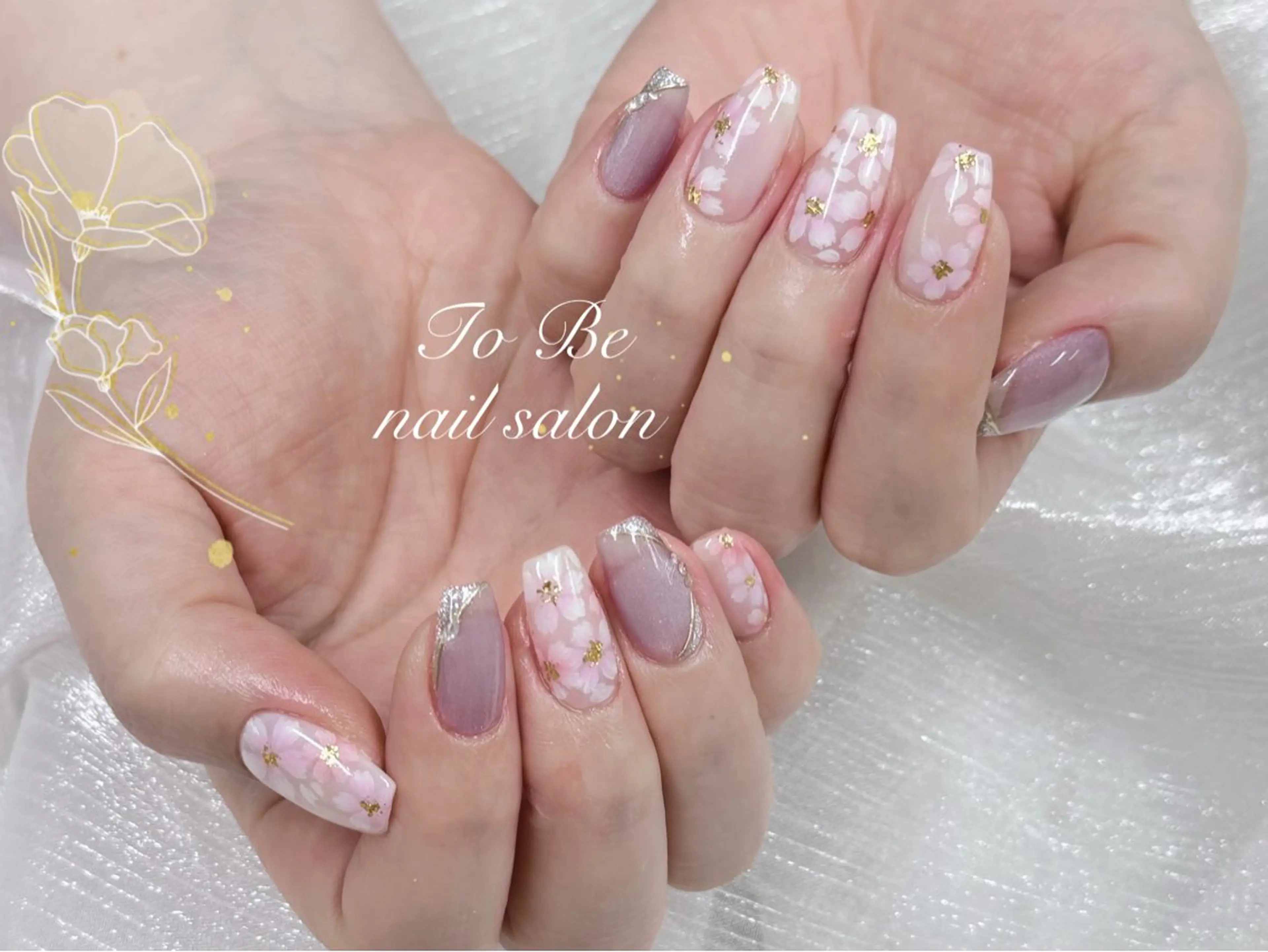 ネイル ハンドネイル Nail Salon To Be珈月のネイルデザイン