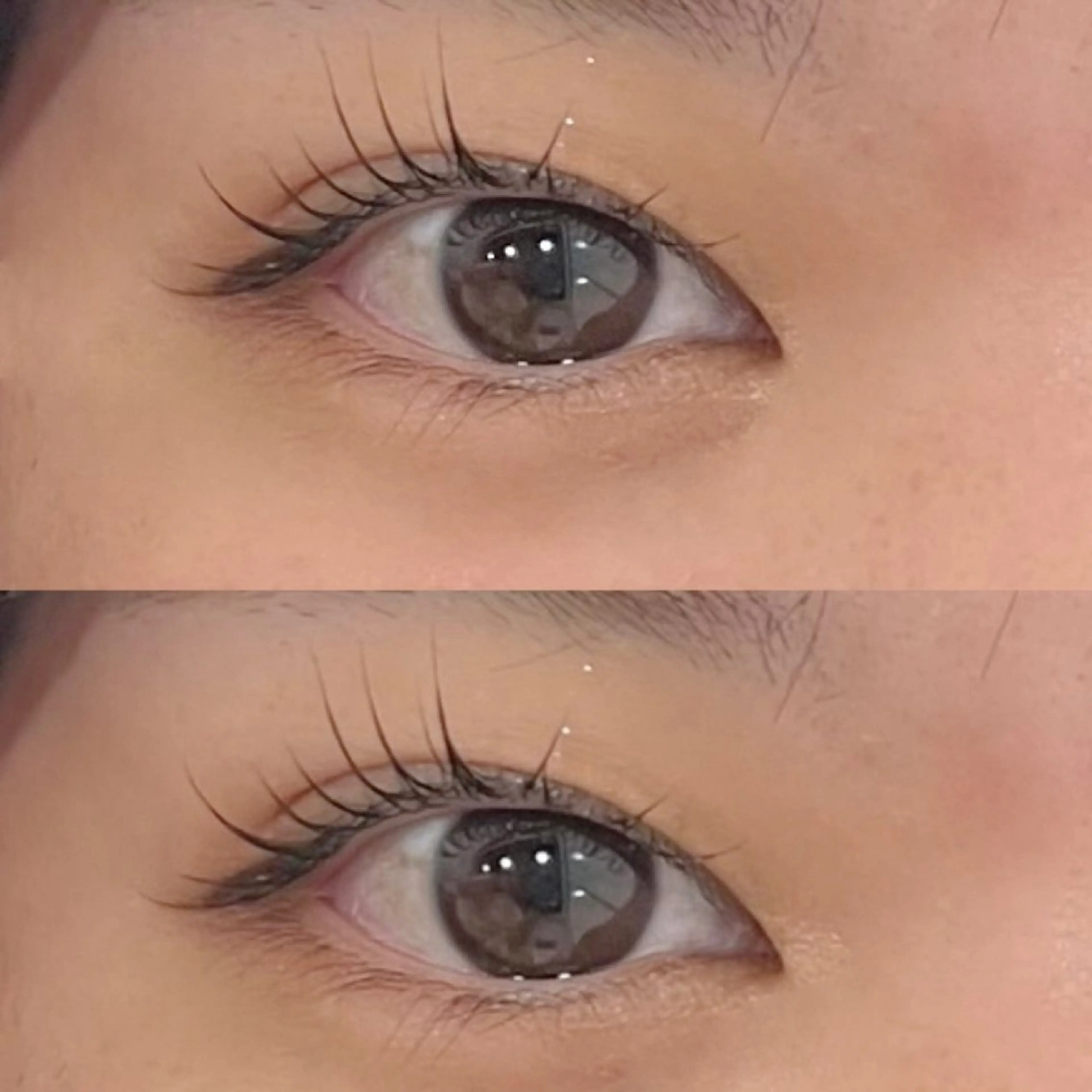 マツエク・マツパ 韓国風顔まわり/ベー ジュ/マツエク♡美咲のヘアスタイル