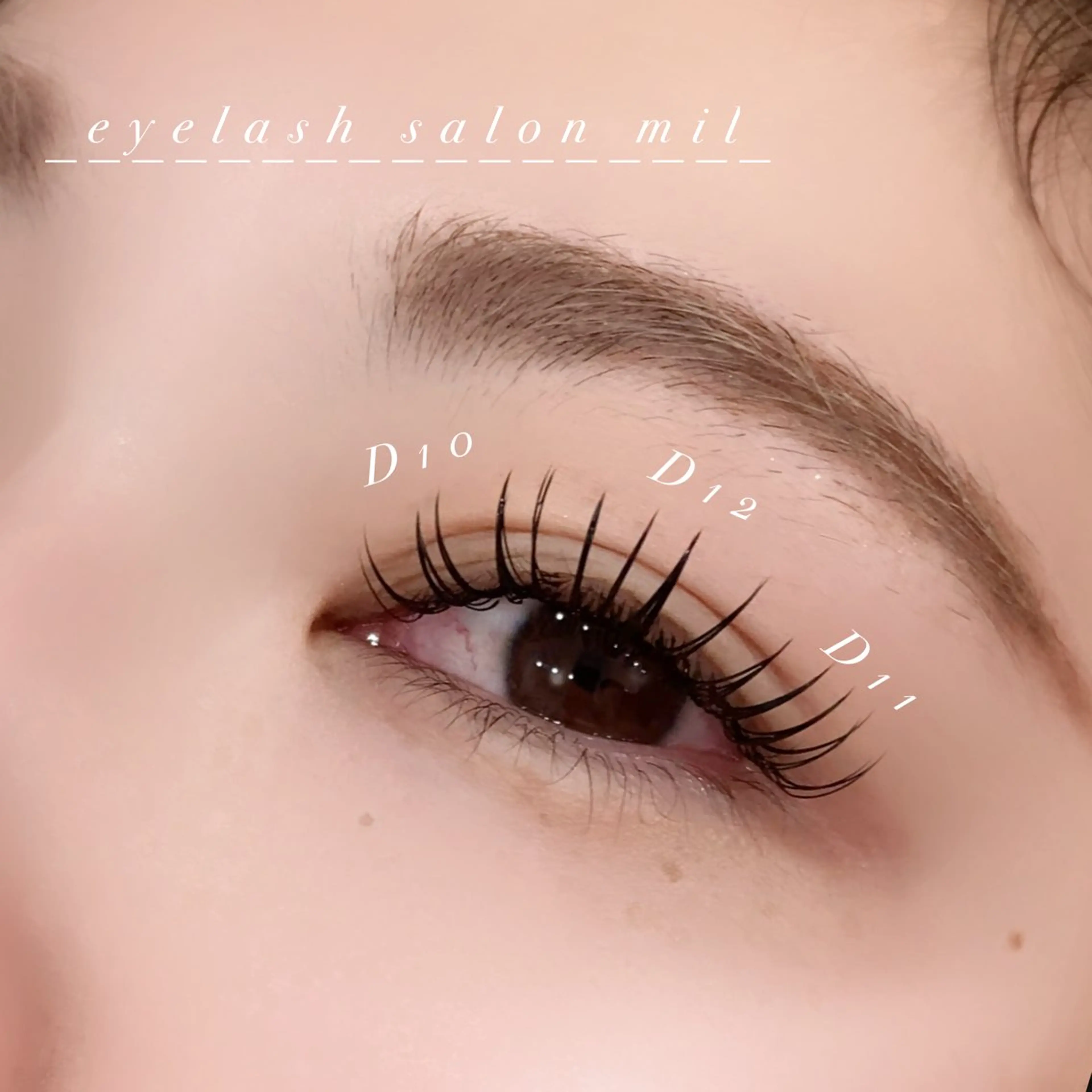 マツエク・マツパ mil❤︎ Kahoのマツエク・マツパデザイン