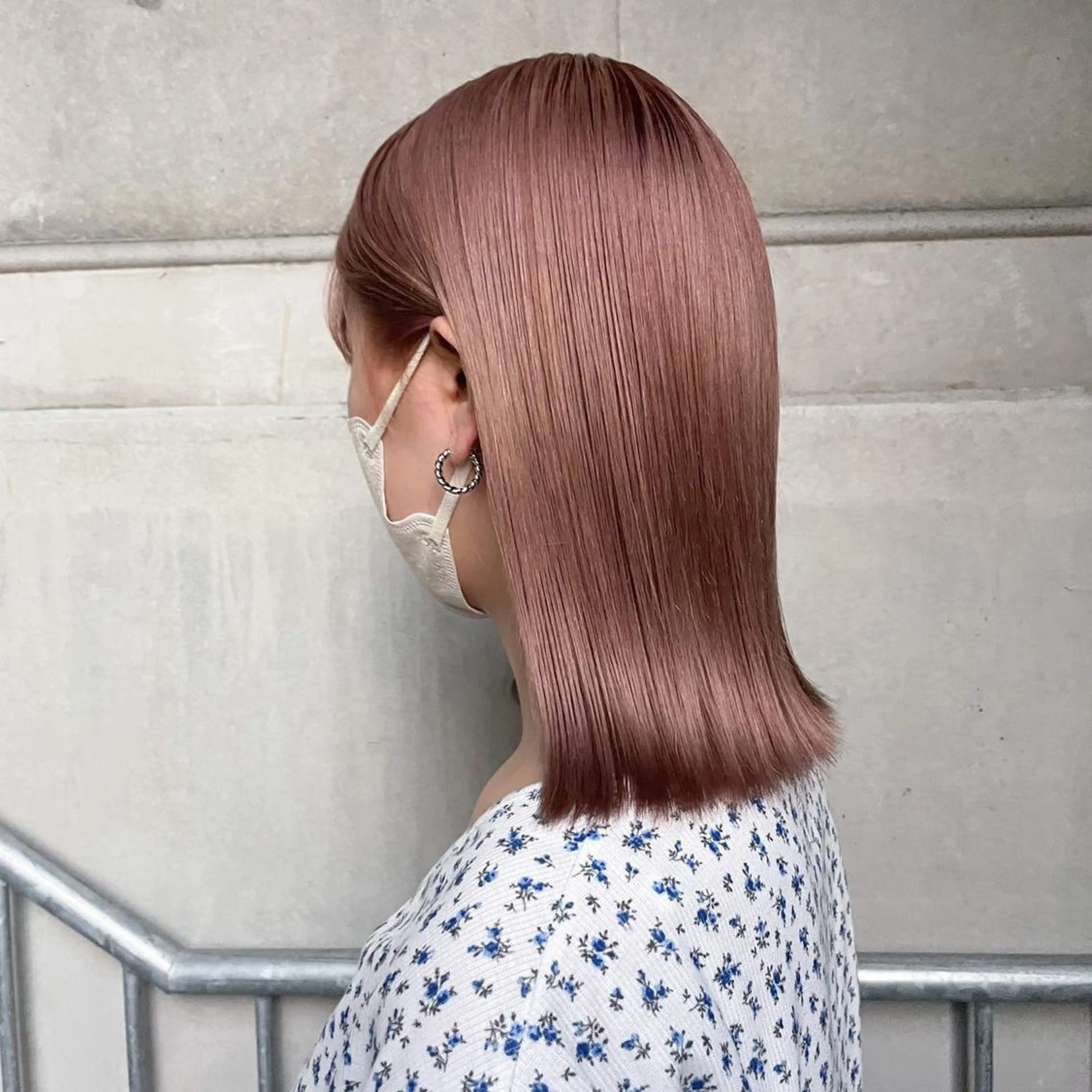 ミディアム カラー 大宮/ボブ/縮毛矯正 大瀧菜月のヘアスタイル