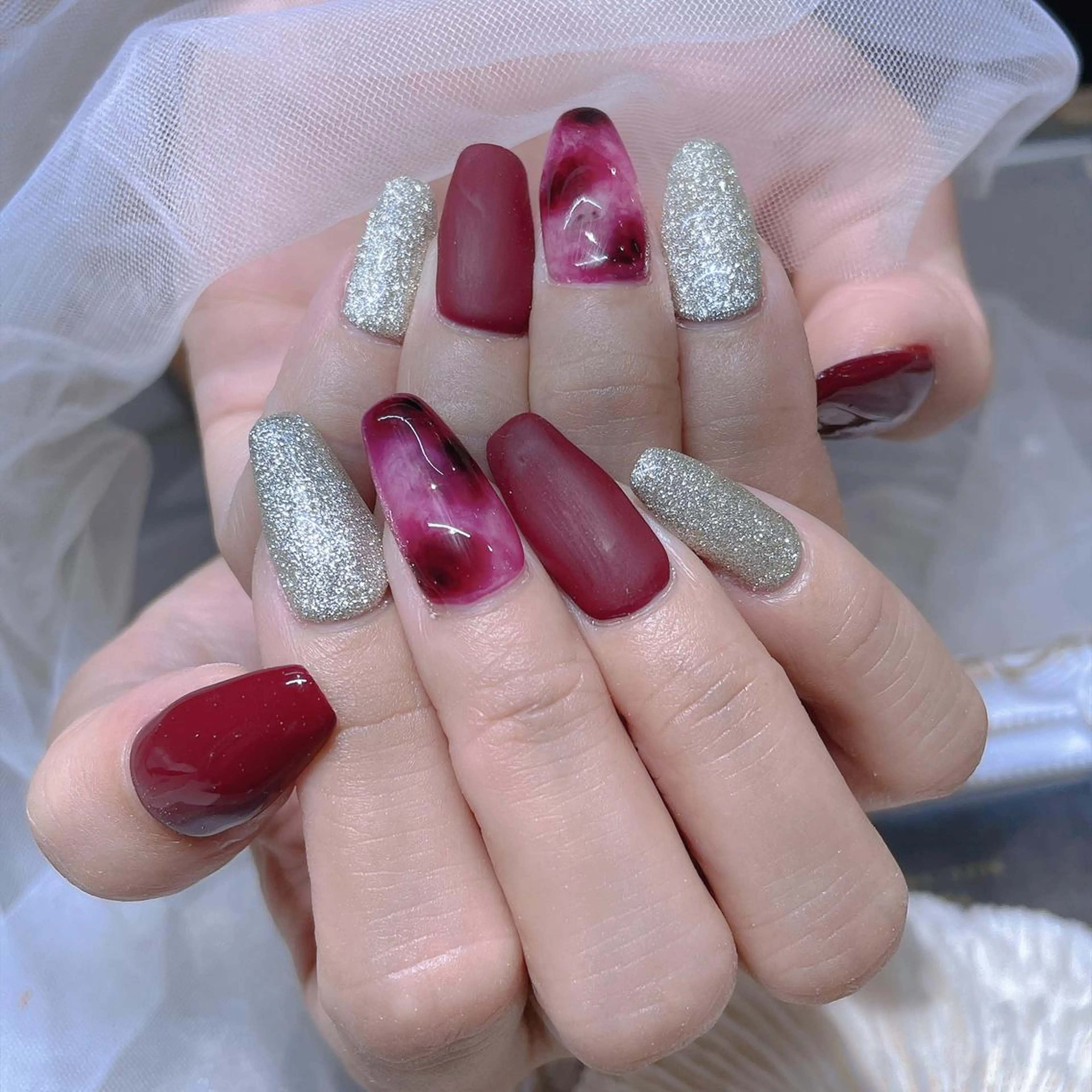 ネイル 長さだし専門店 M2 rikaのネイルデザイン