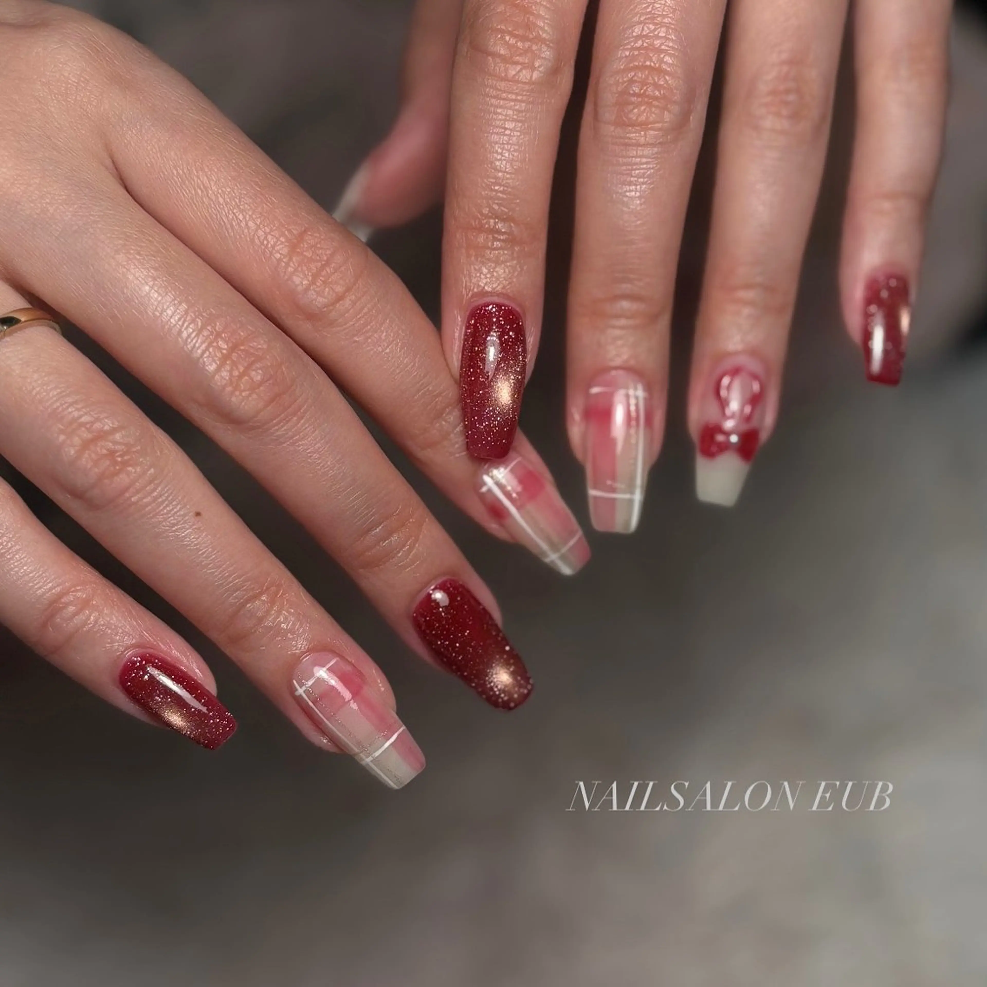 ネイル ワンカラーネイル Nail salon EUBのネイルデザイン