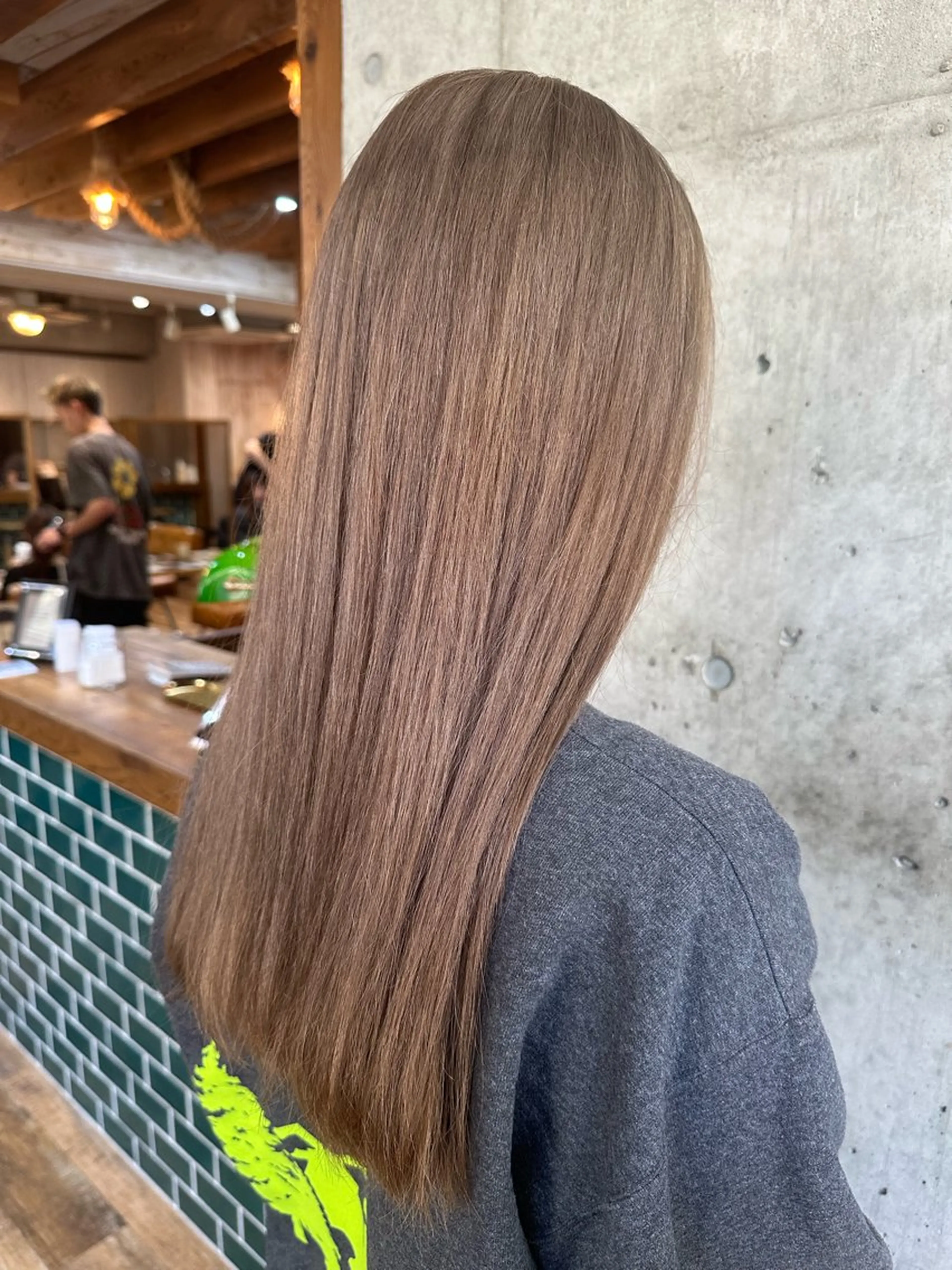 ロング カラー ヘアアレンジ ヘアカラー トリートメント ヘアセット レイヤー/髪質改善/ メンズ/KEIGOのヘアスタイル