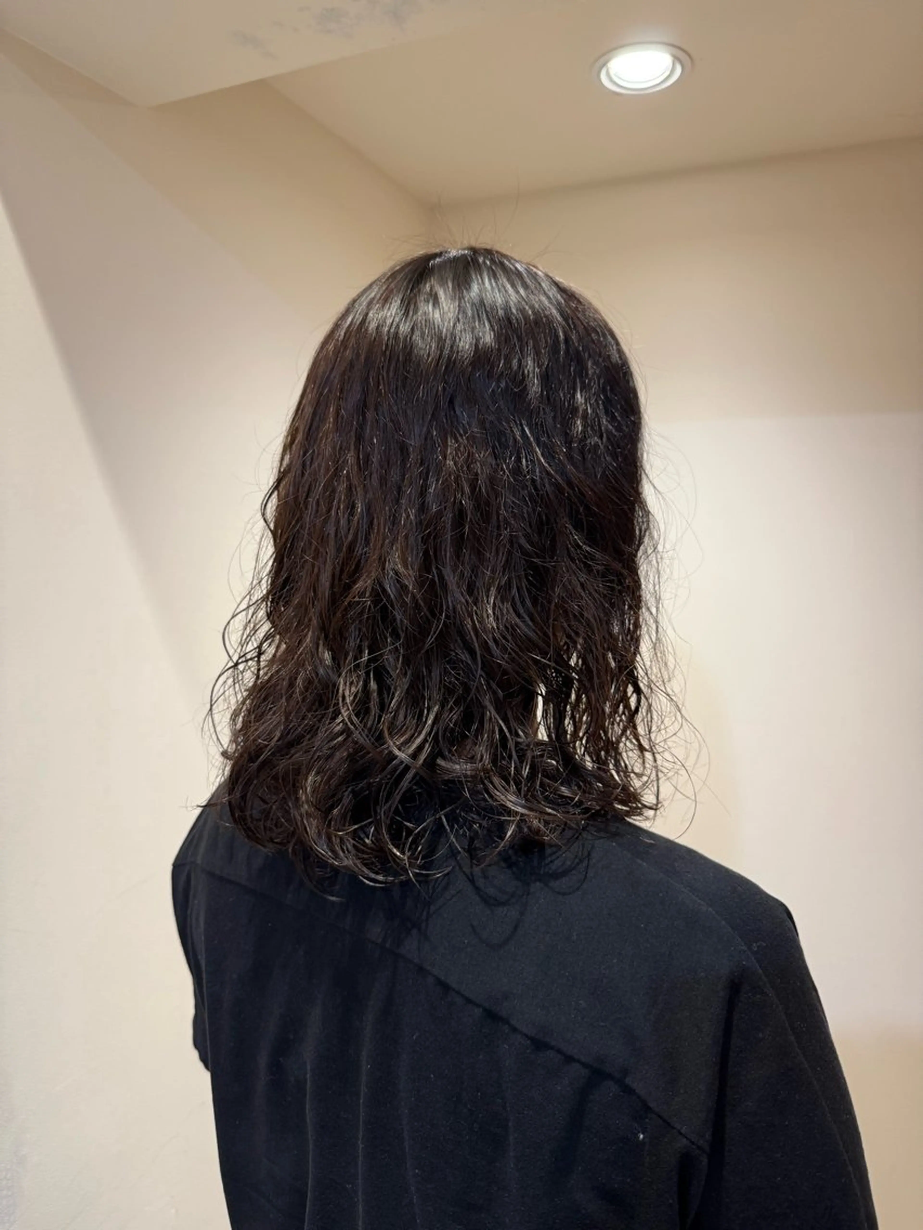 ミディアム パーマ 1月限定メニュー⭕️ anjuのヘアスタイル