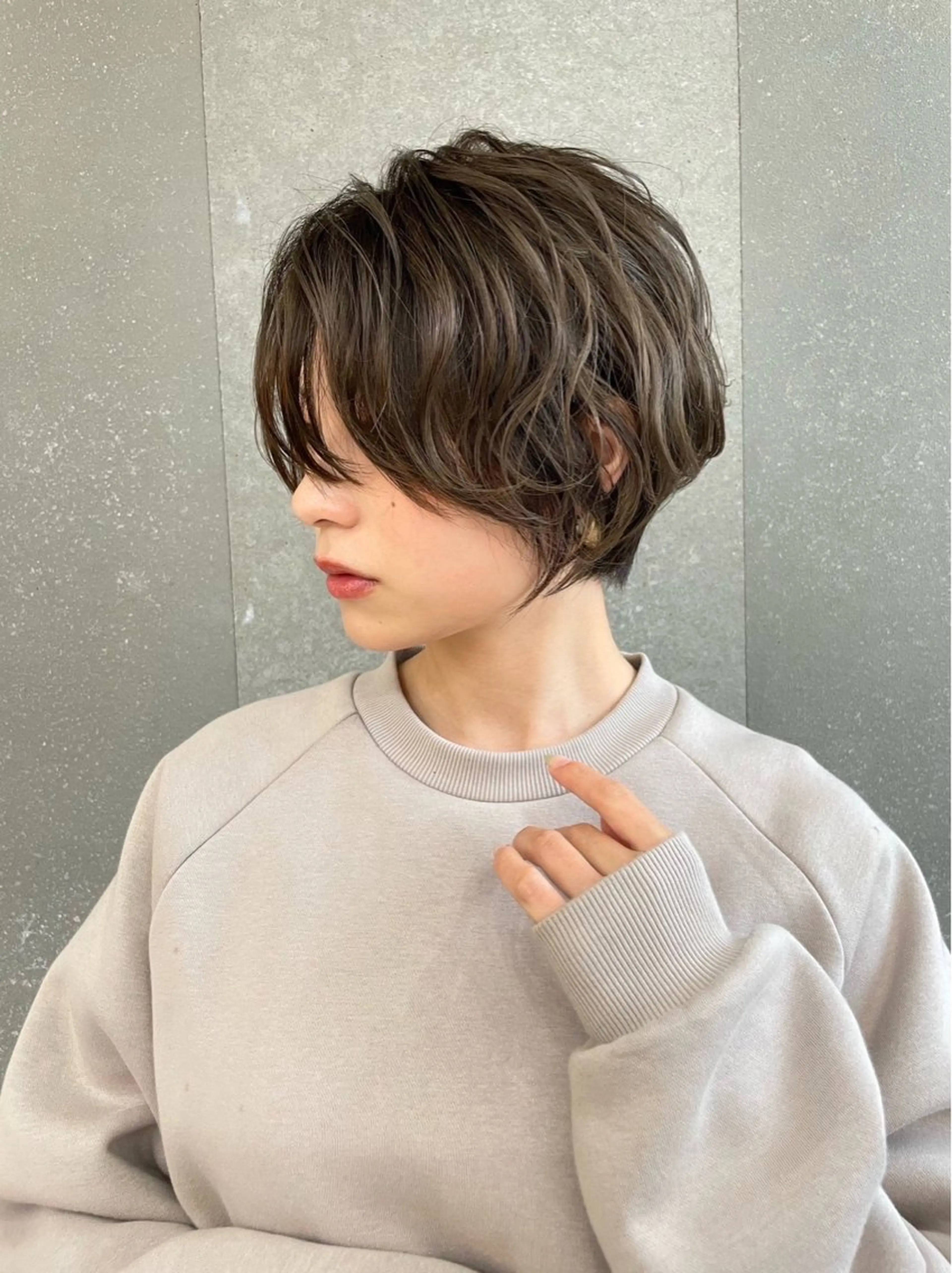 ショート ボブ ショートヘア メンズ/韓国レイヤー /縮毛矯正/📍爽太のヘアスタイル