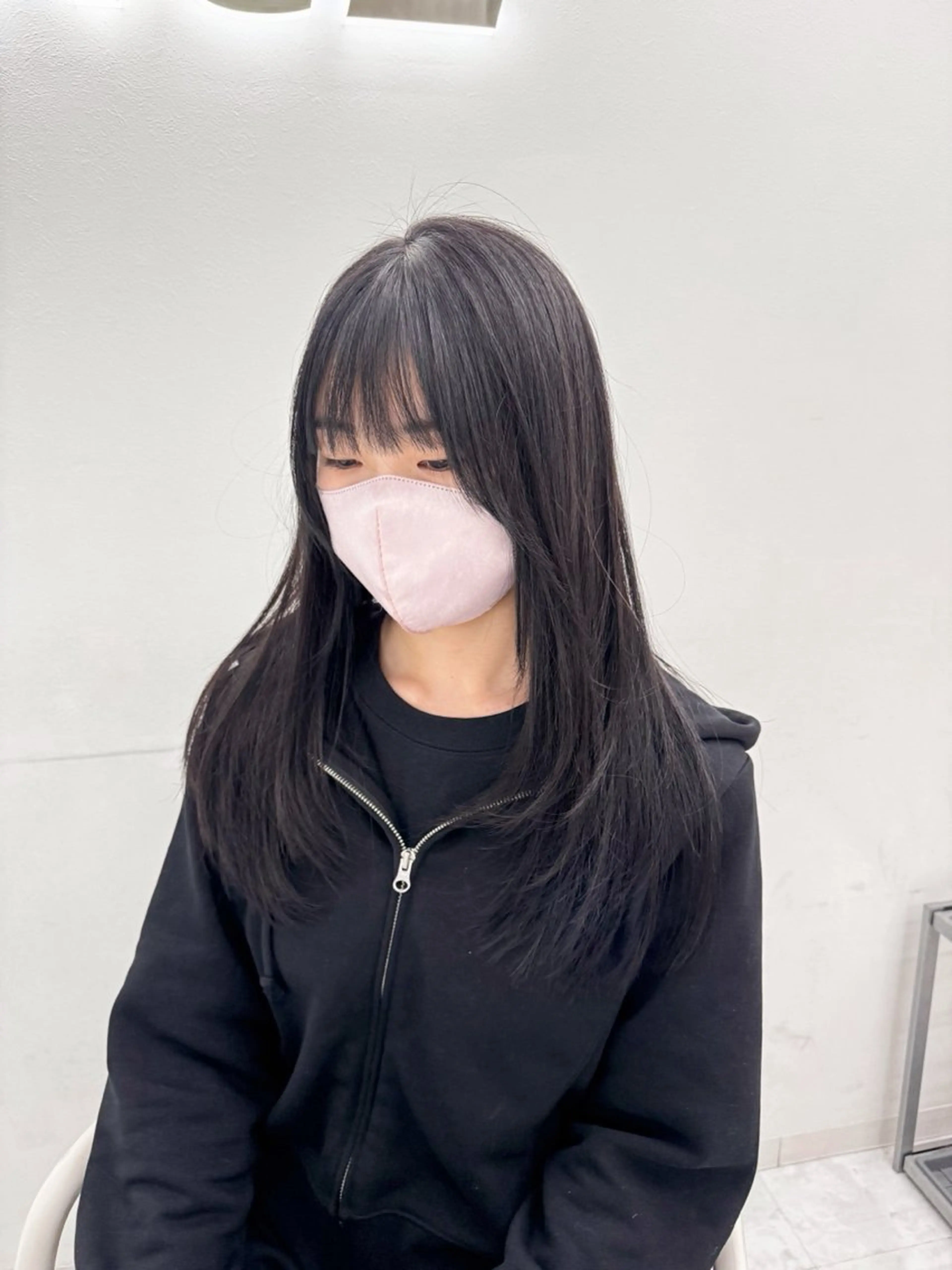 ロング カット ヘアカラー トリートメント GO TODAY 原宿Verno店所属・韓国系支持率No.1 レイヤー特化/きょうのヘアスタイル