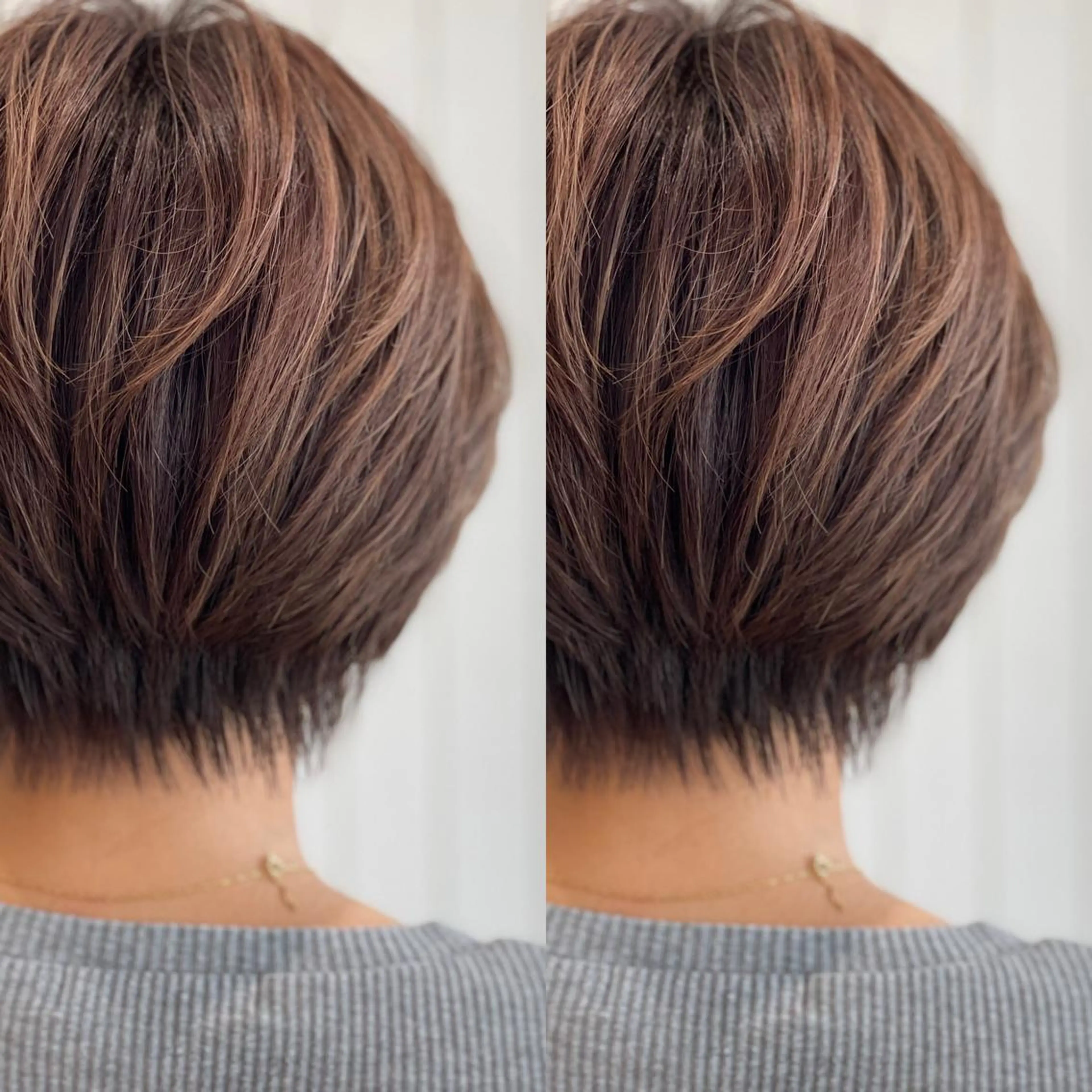 ショート Snaly カラー特化ページのヘアスタイル