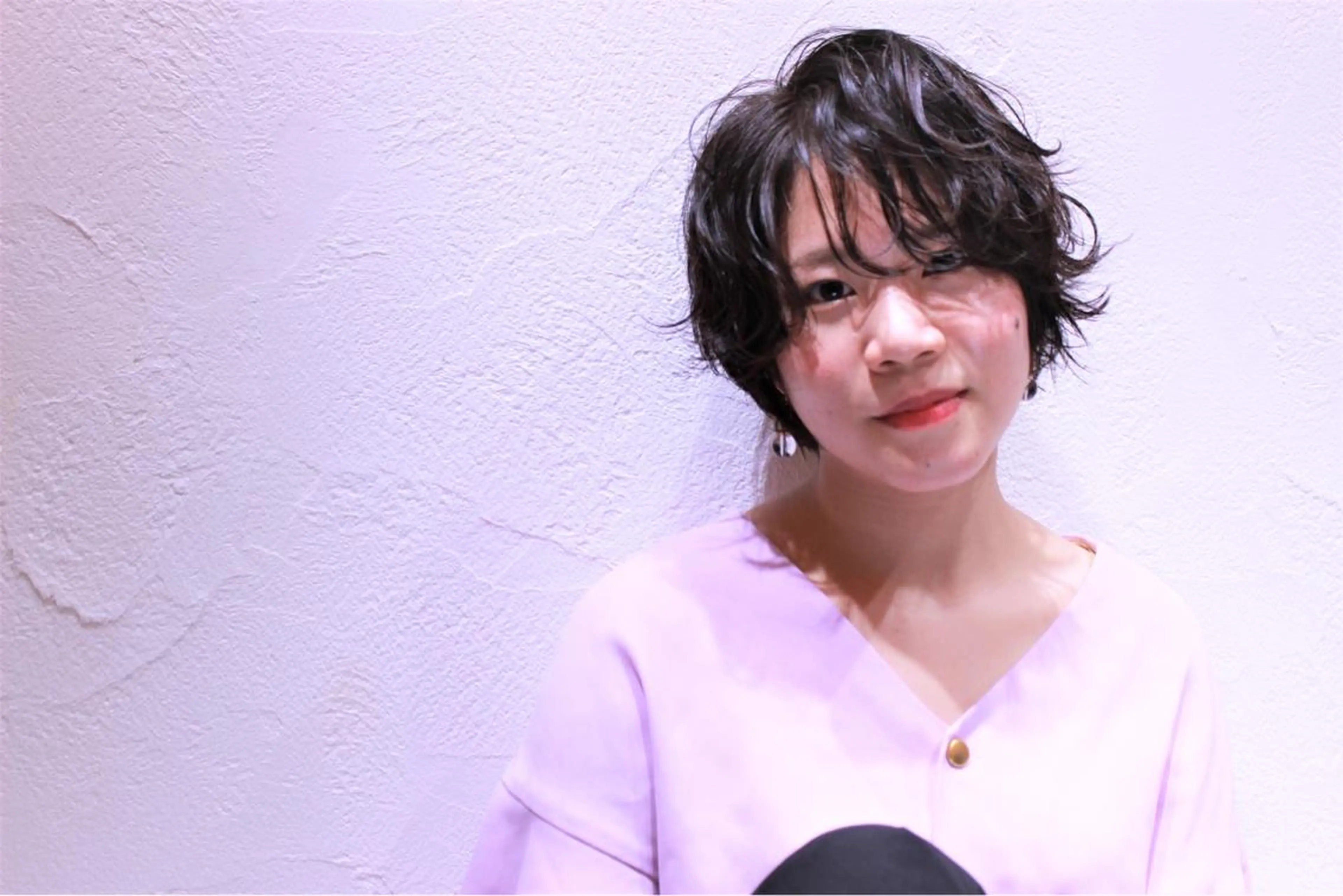 ショート 所渉/韓国レイヤー /ウルフカットのヘアスタイル