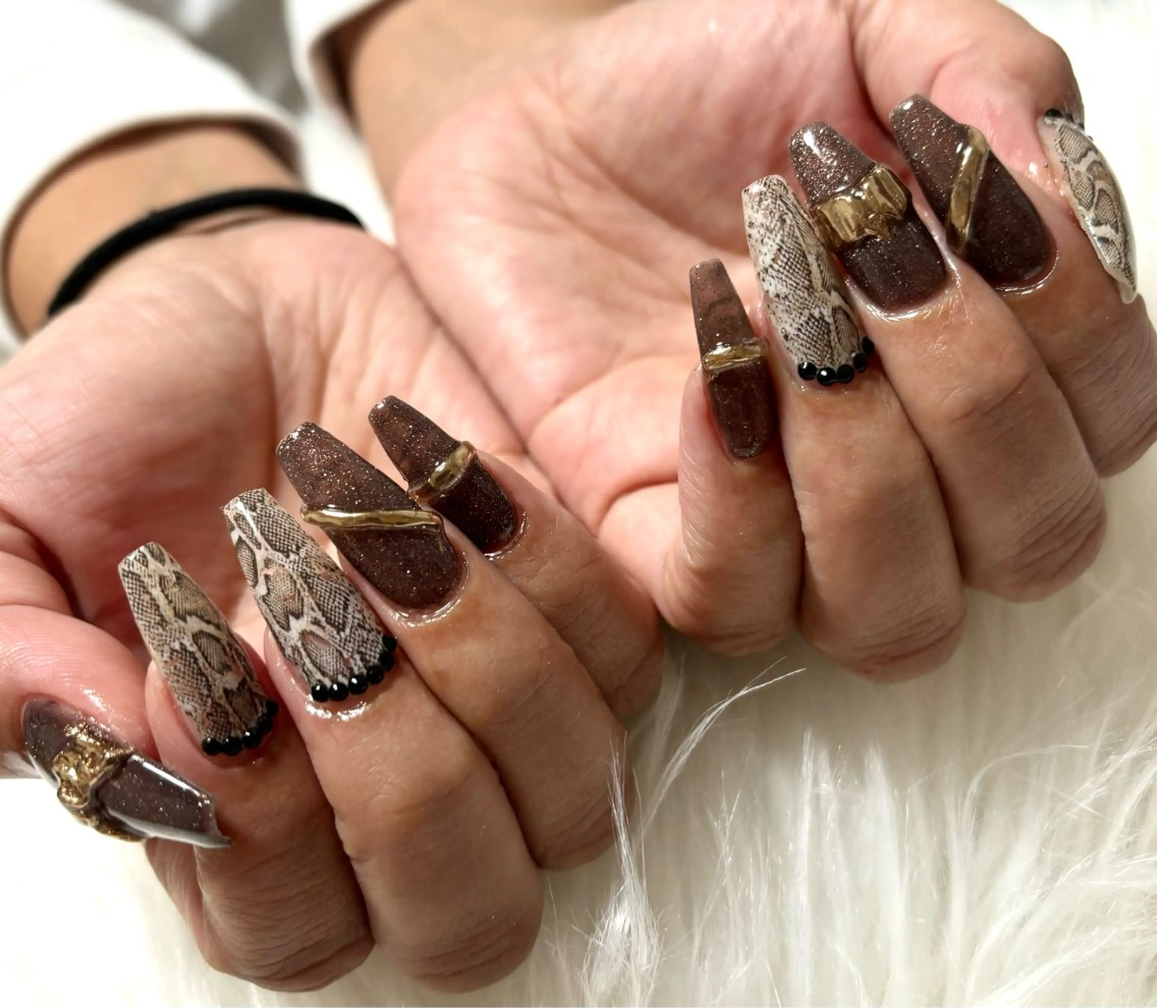 ネイル ハンドネイル nail salon HIRUKANAのネイルデザイン