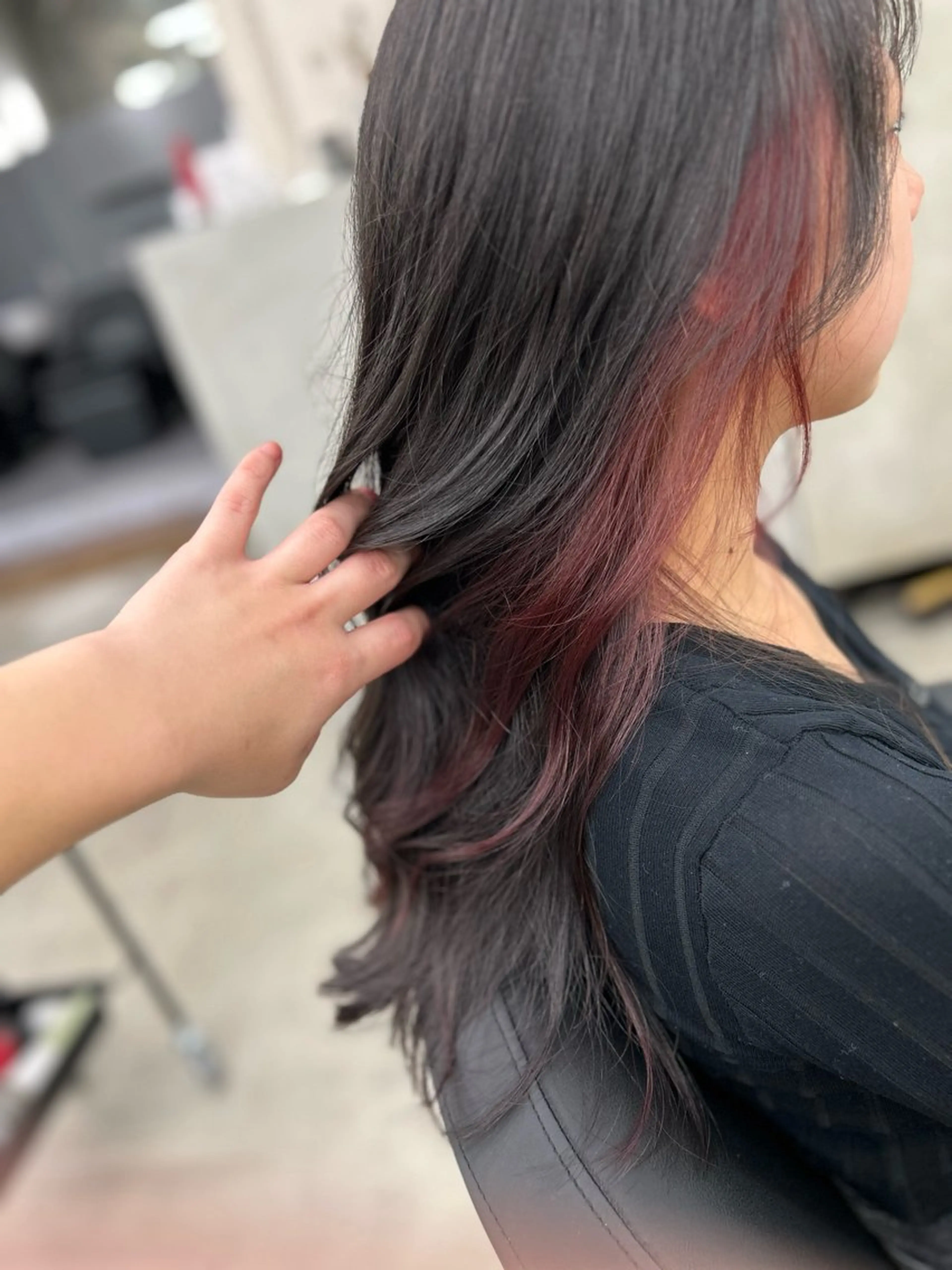 ロング ヘアカラー EIGHT 御徒町店 渡部 隆介のヘアスタイル