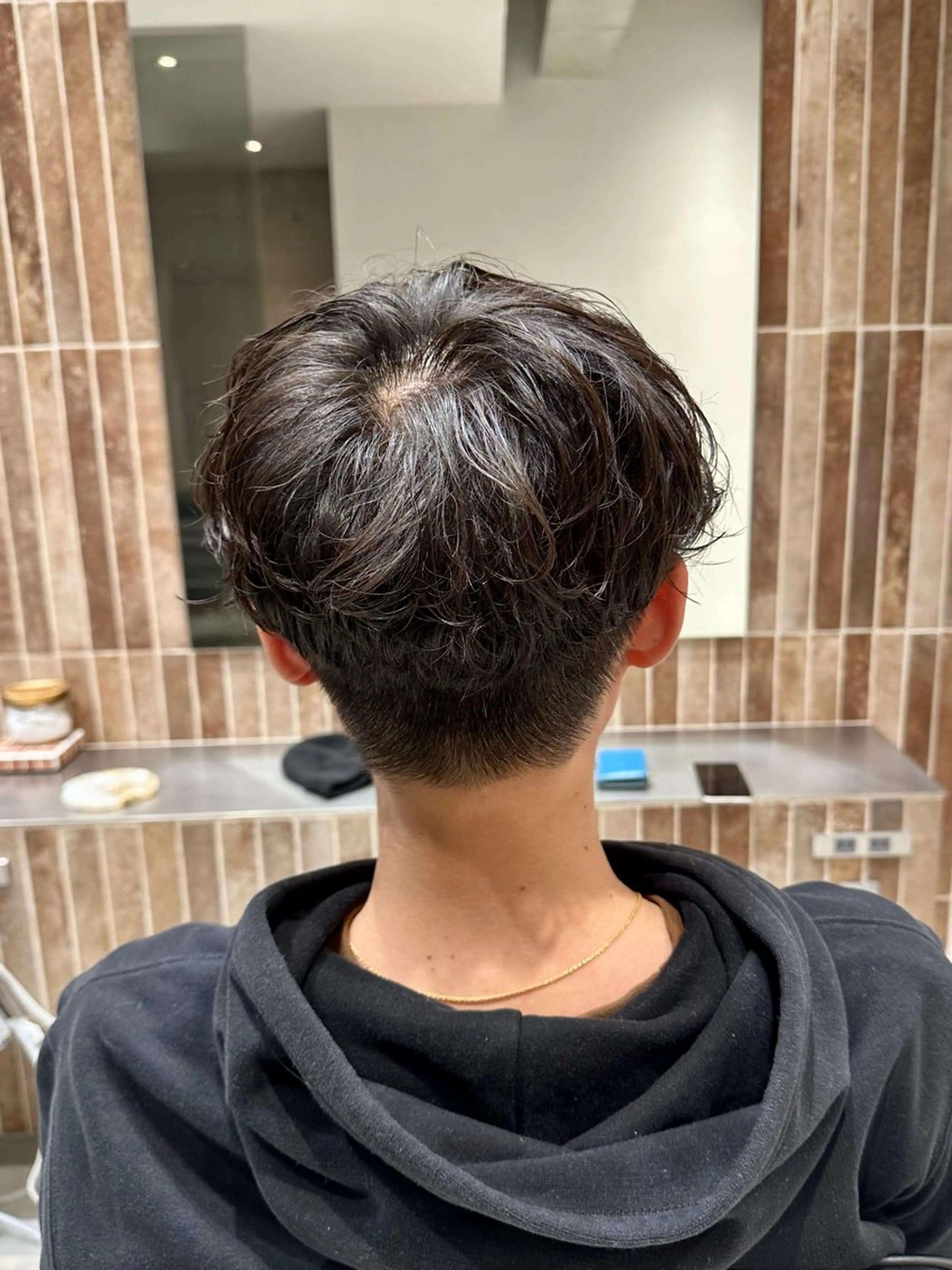 ショート パーマ メンズ カット パーマ 横浜/ボブ/ ショート/はやとのヘアスタイル