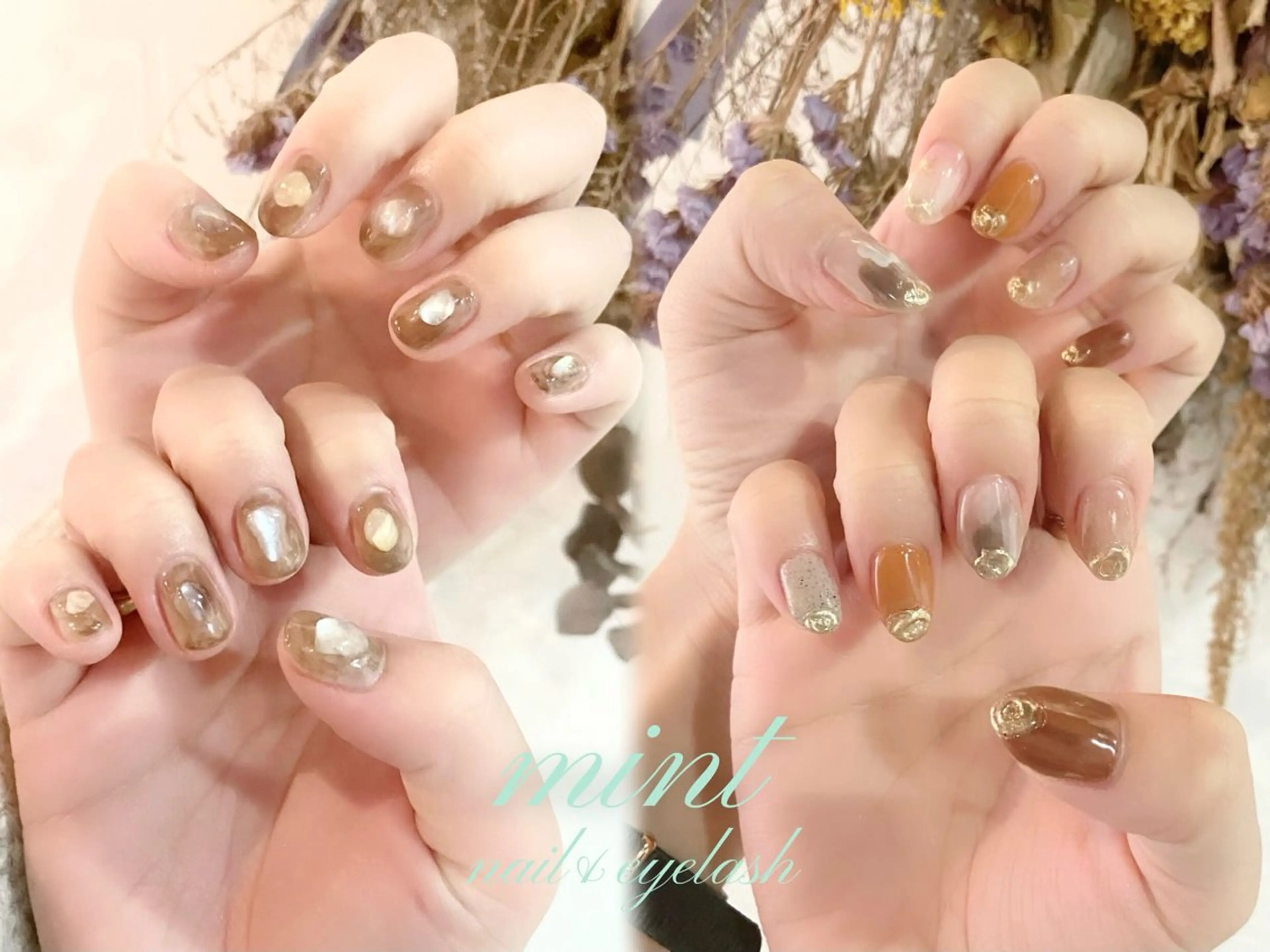 ネイル mint nail&eyelash所属・mint misakiのネイルデザイン