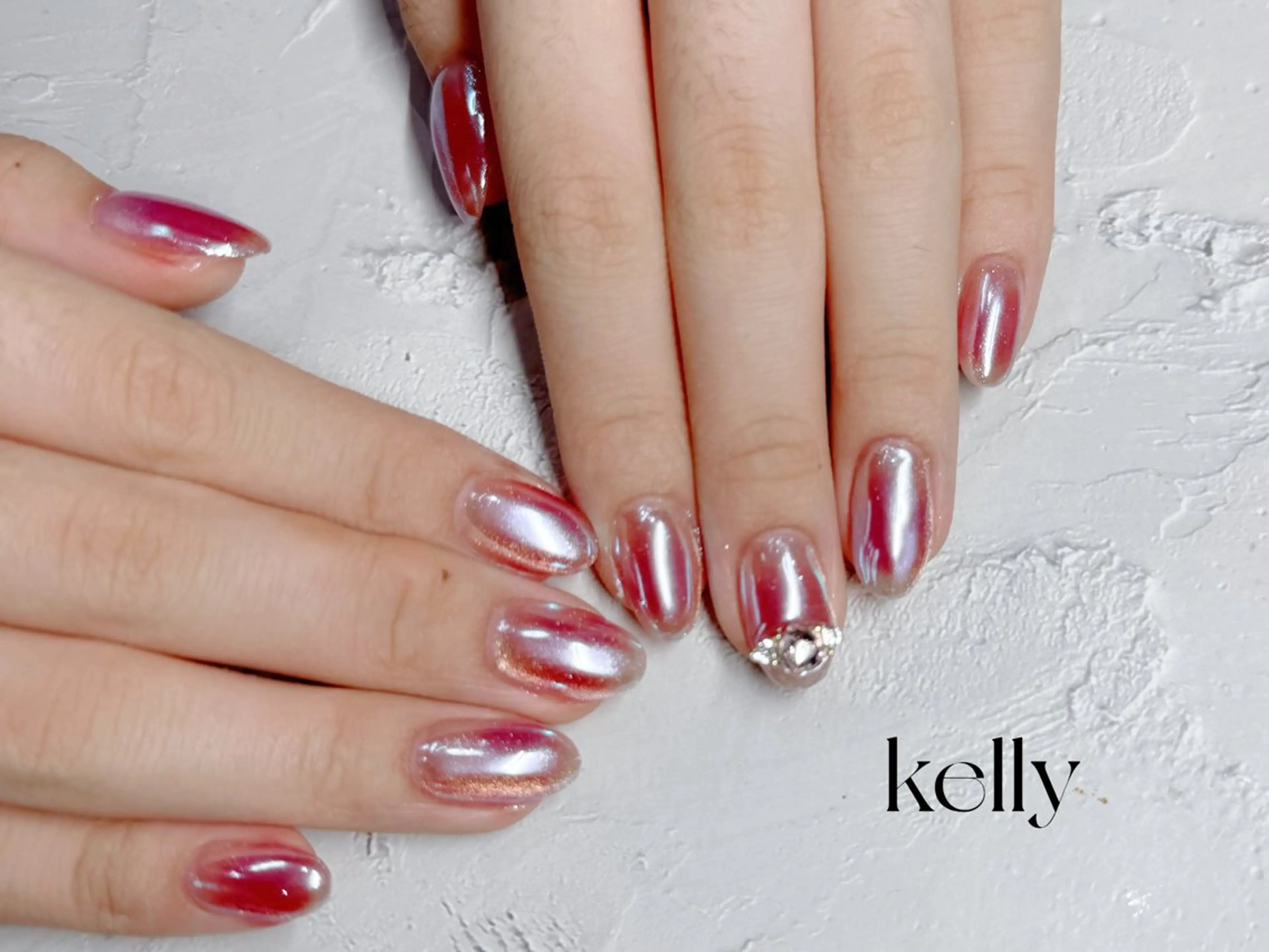 ネイル ハンドネイル kelly ．のネイルデザイン