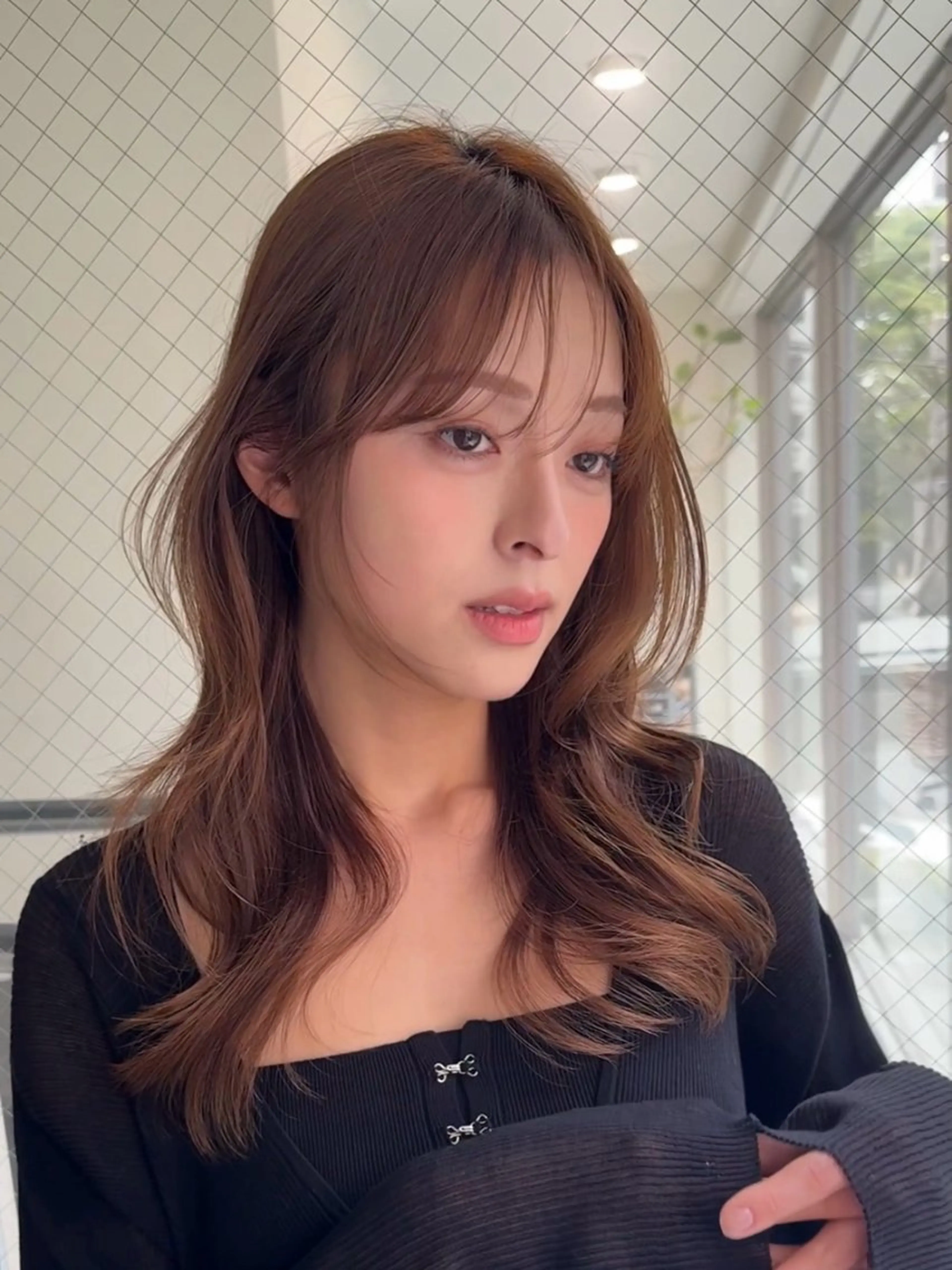 ロング カラー ✨レイヤーカット/透 名感カラー特化✨のヘアスタイル