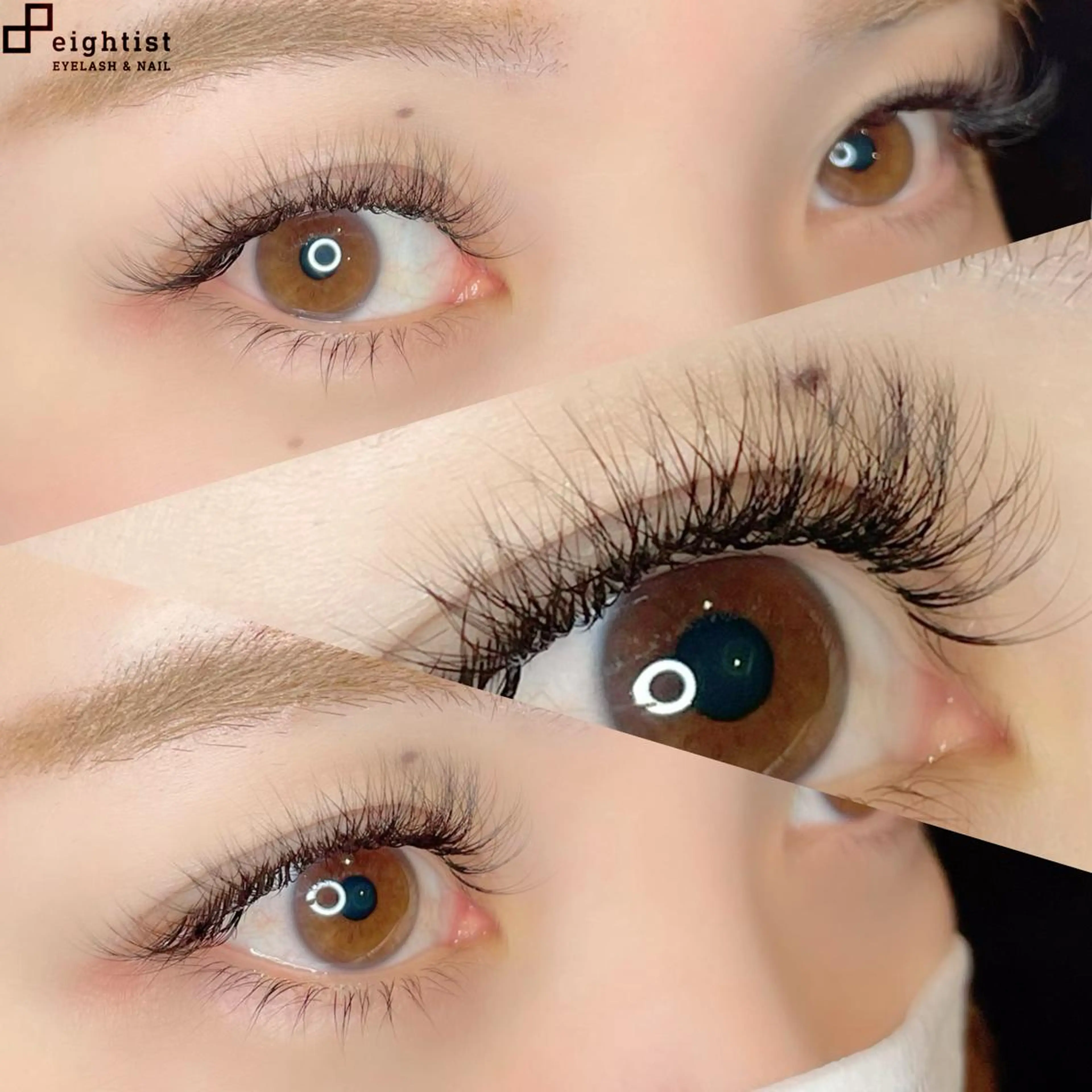 マツエク・マツパ ボリュームラッシュ kakimoto .hのマツエク・マツパデザイン