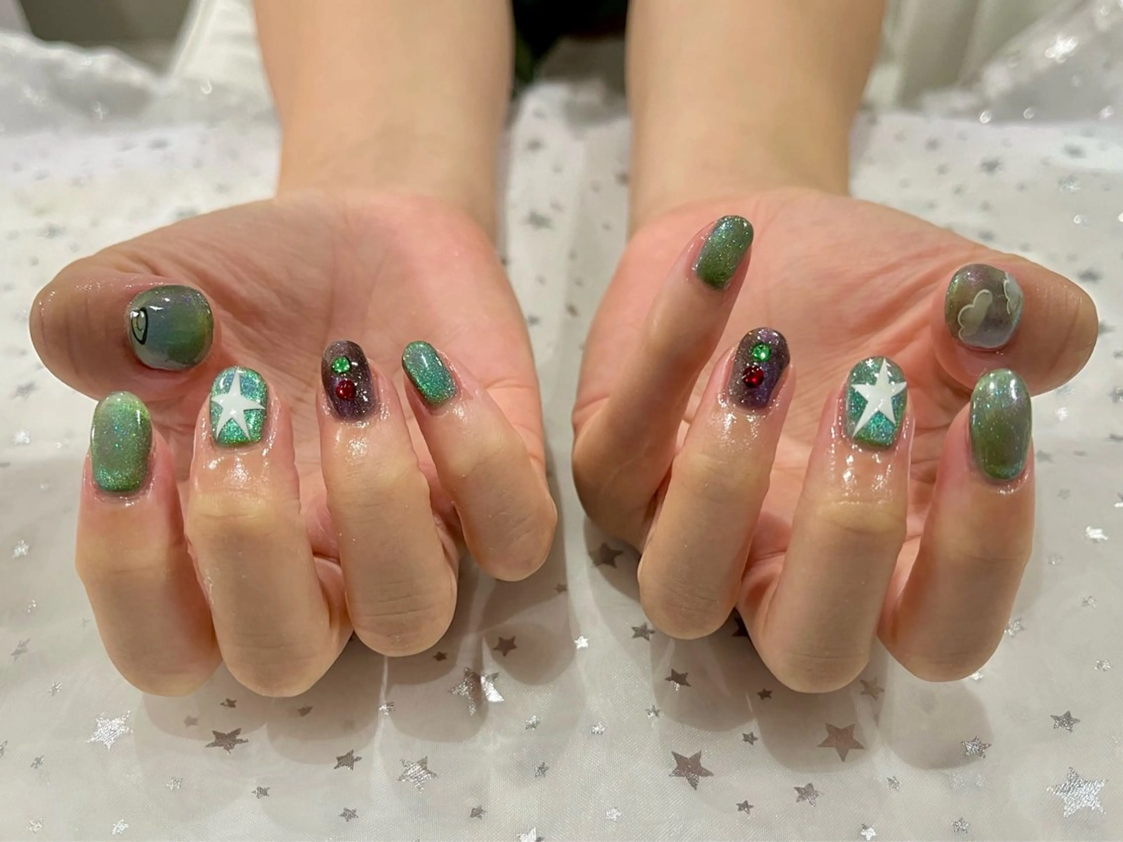 ネイル Nail salon Cielel⟡Ayaのネイルデザイン