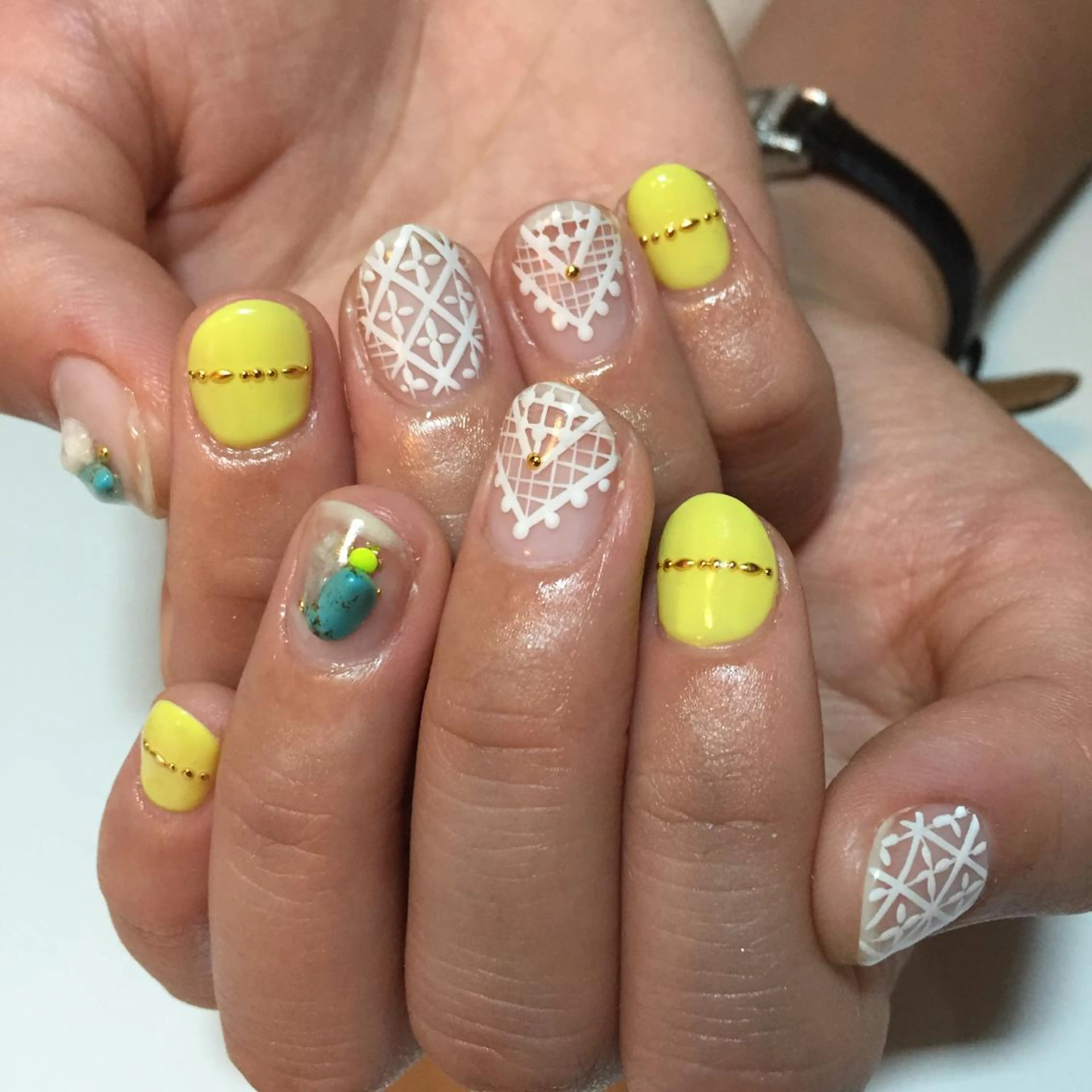 ネイル レース g-up nail所属・米田 律子のネイルデザイン