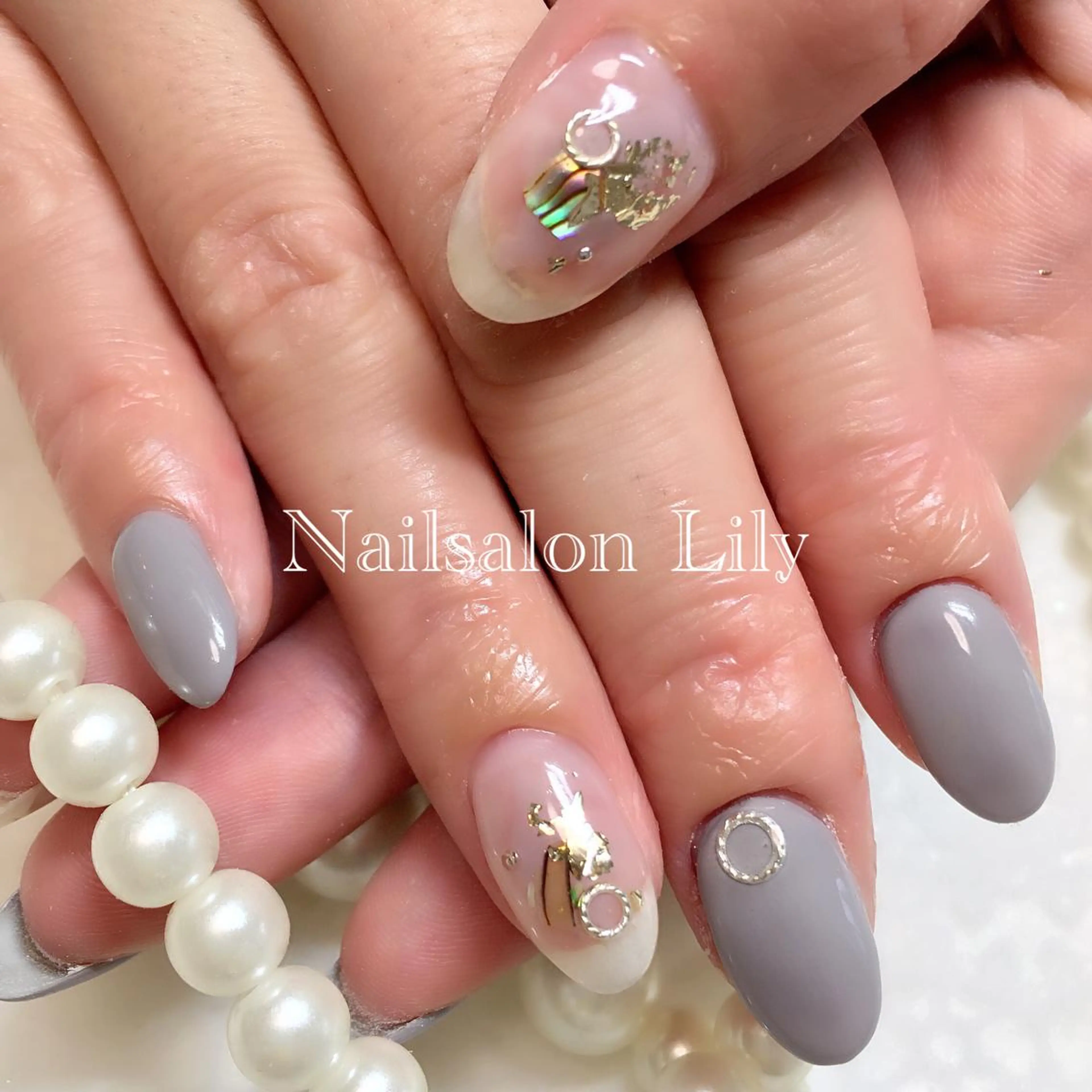 ネイル シンプルネイル Nailsalon Lilyのネイルデザイン