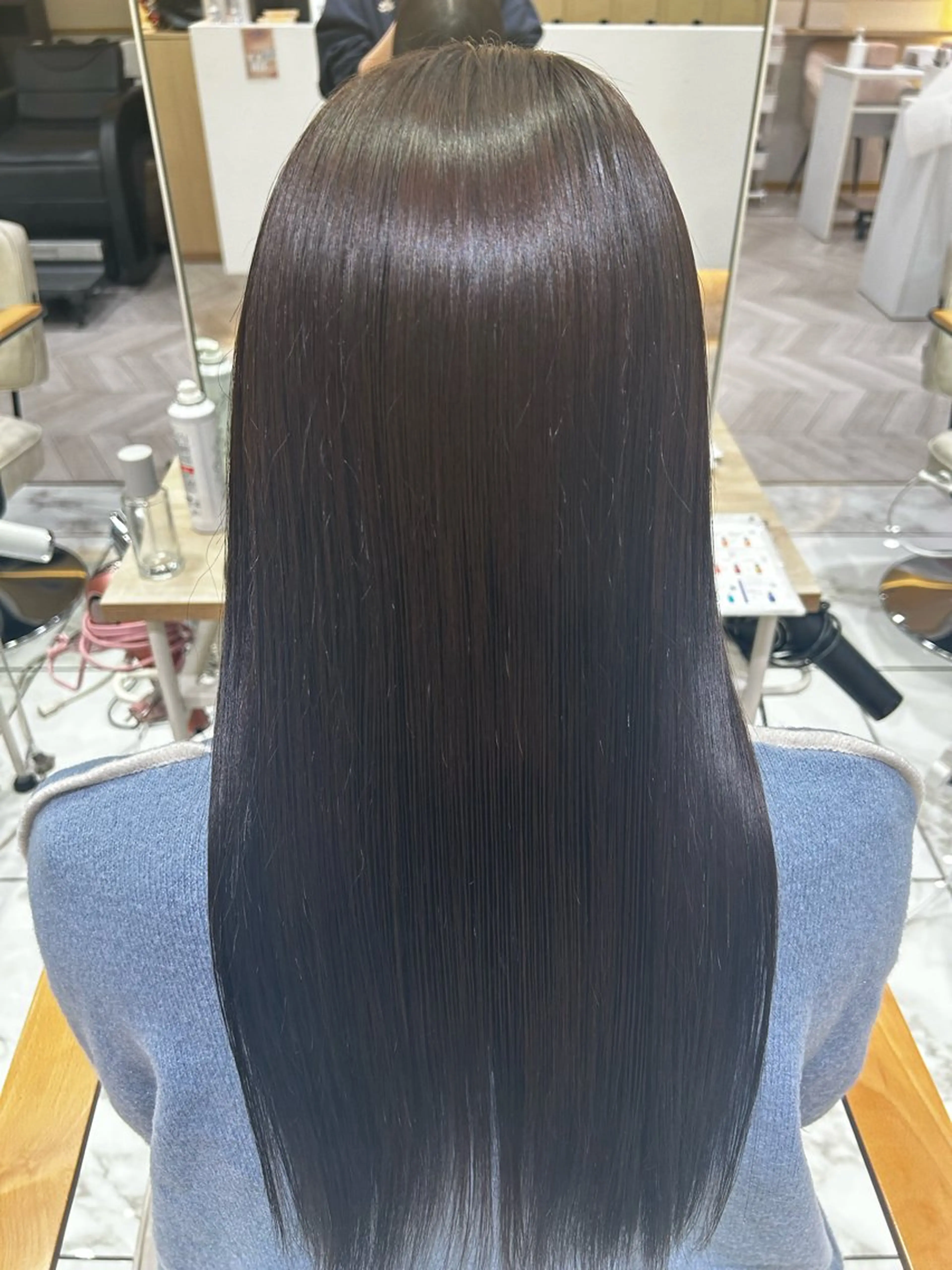 ロング カラー ꪆৎ平行アーチ ྀི ワカナの眉毛・アイブロウイメージ