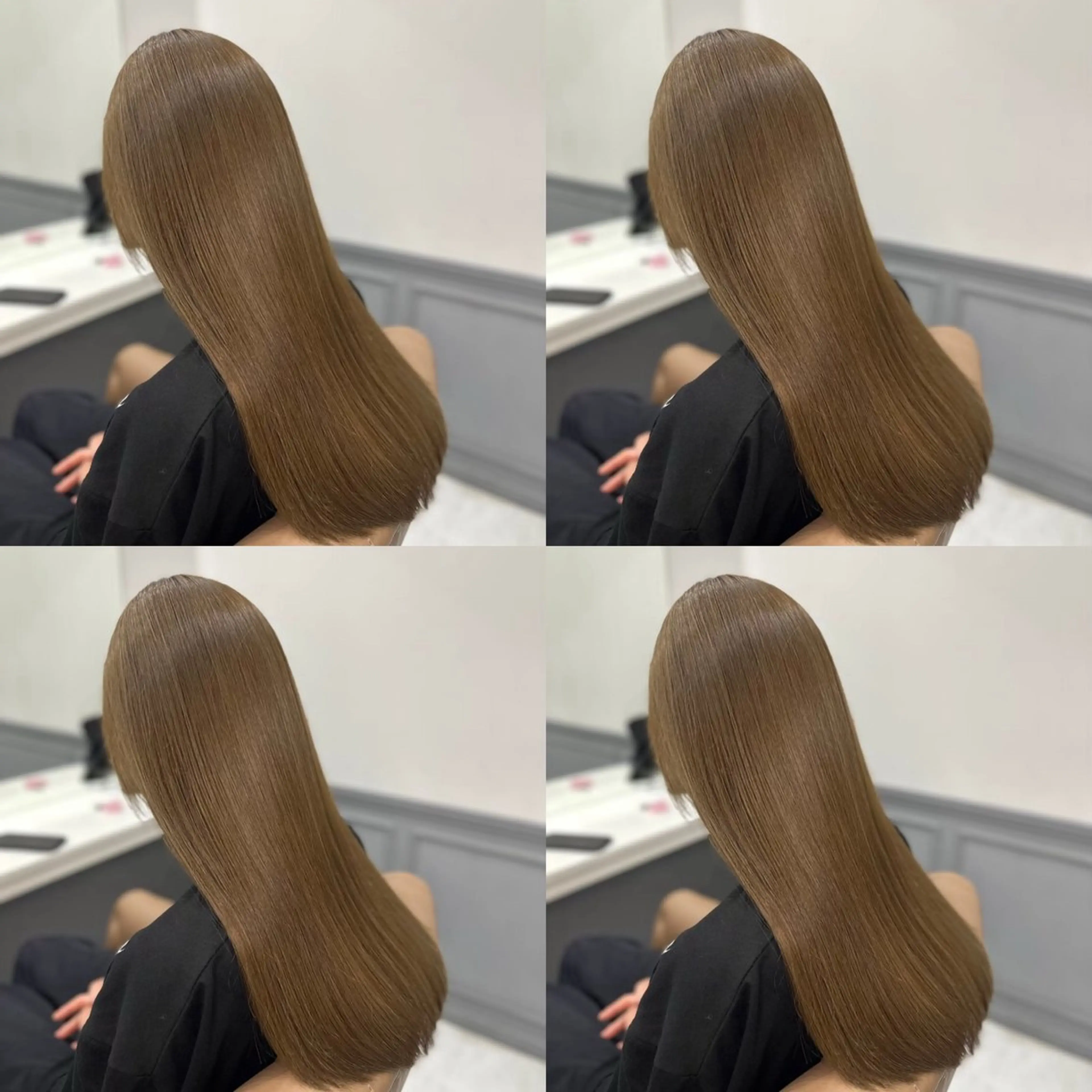 ロング カラー カット ヘアカラー トリートメント 💎髪質改善／艶髪 荻原💎のヘアスタイル