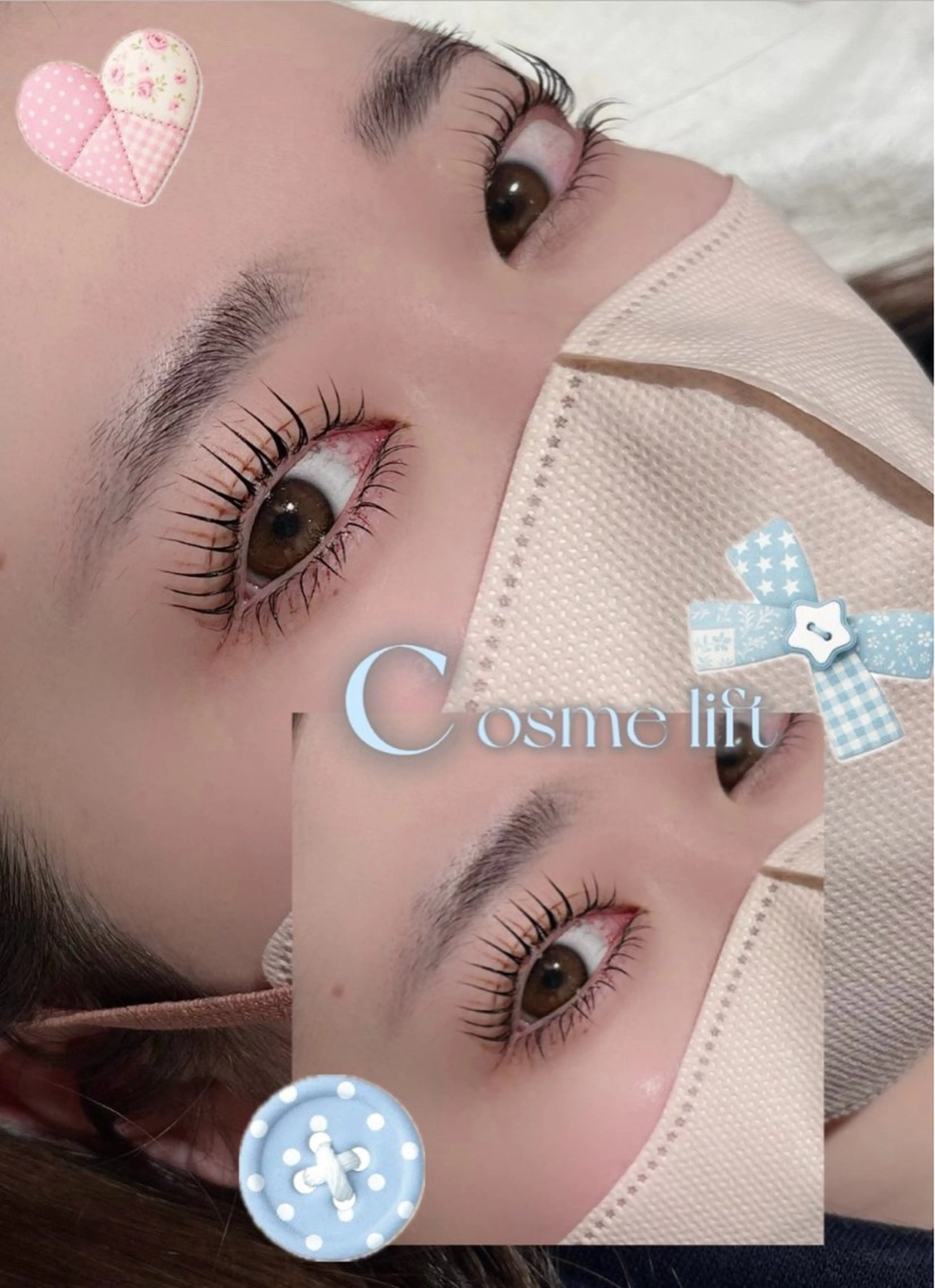 マツエク・マツパ ナチュラル 一重×まつ毛パーマ 〔lazo〕 solaの眉毛・アイブロウイメージ