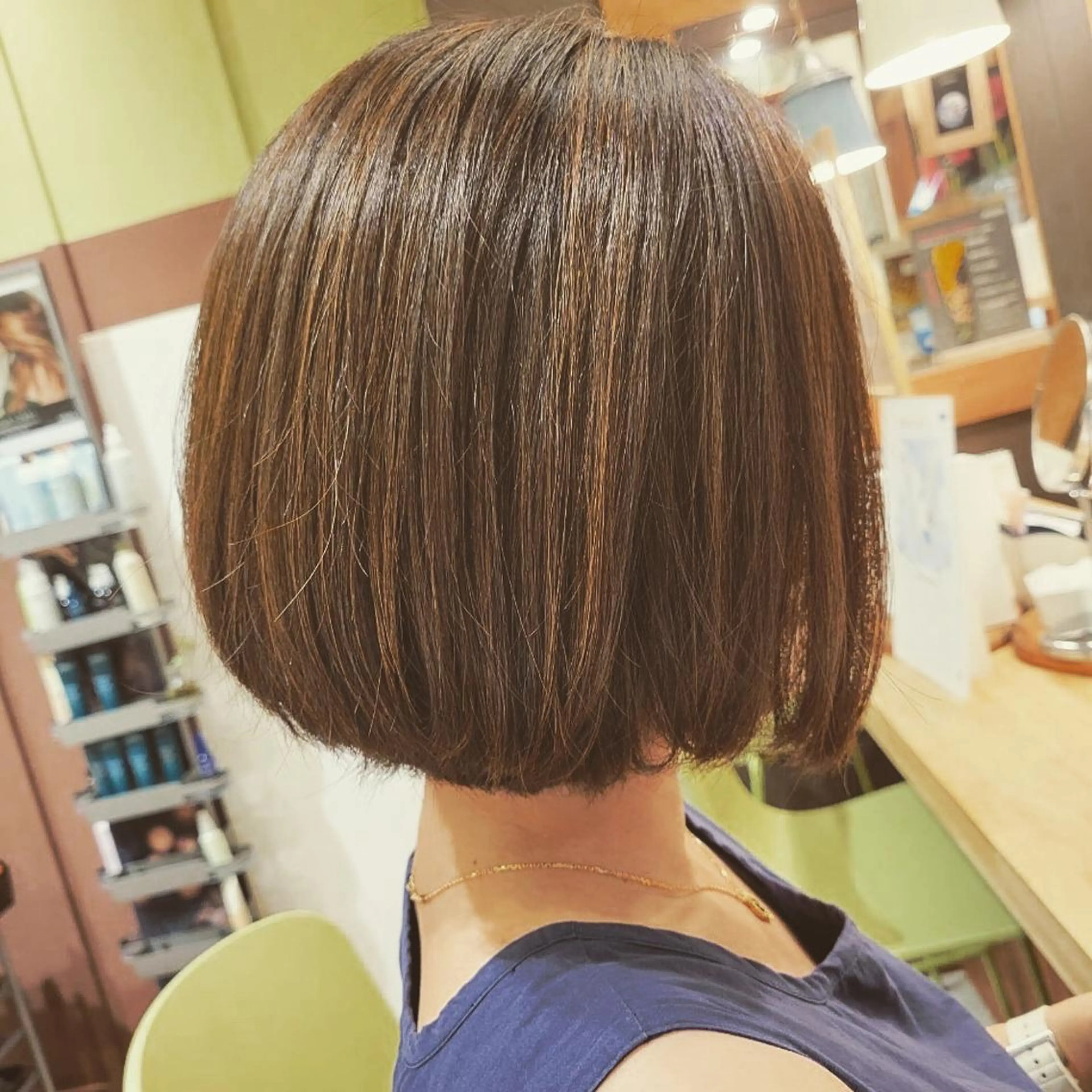 ミディアム カラー TEN AVEDA ららぽーと所属・🍀奥田 剛史🍀のヘアスタイル