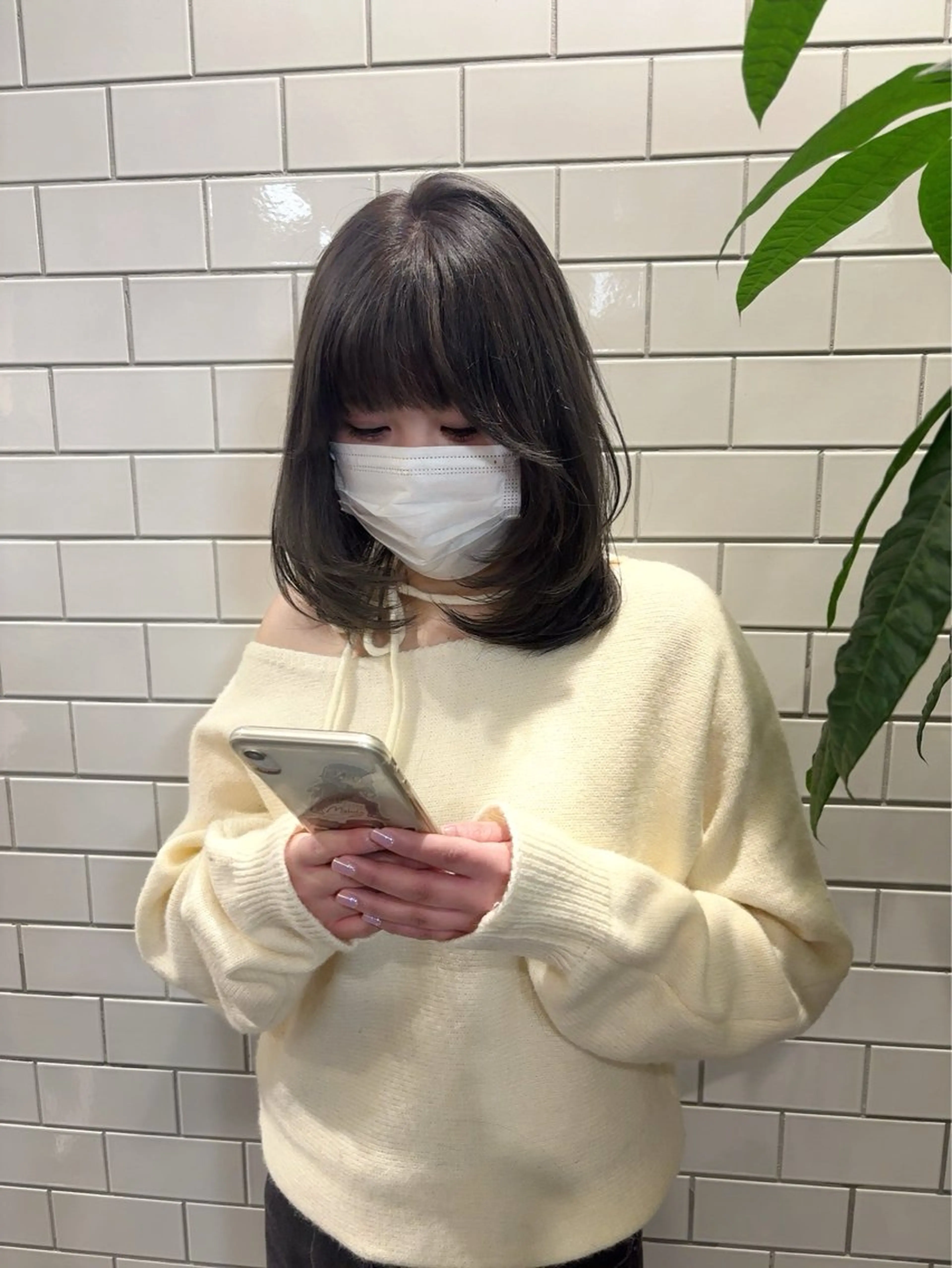 カラー 大橋 彩香のヘアスタイル