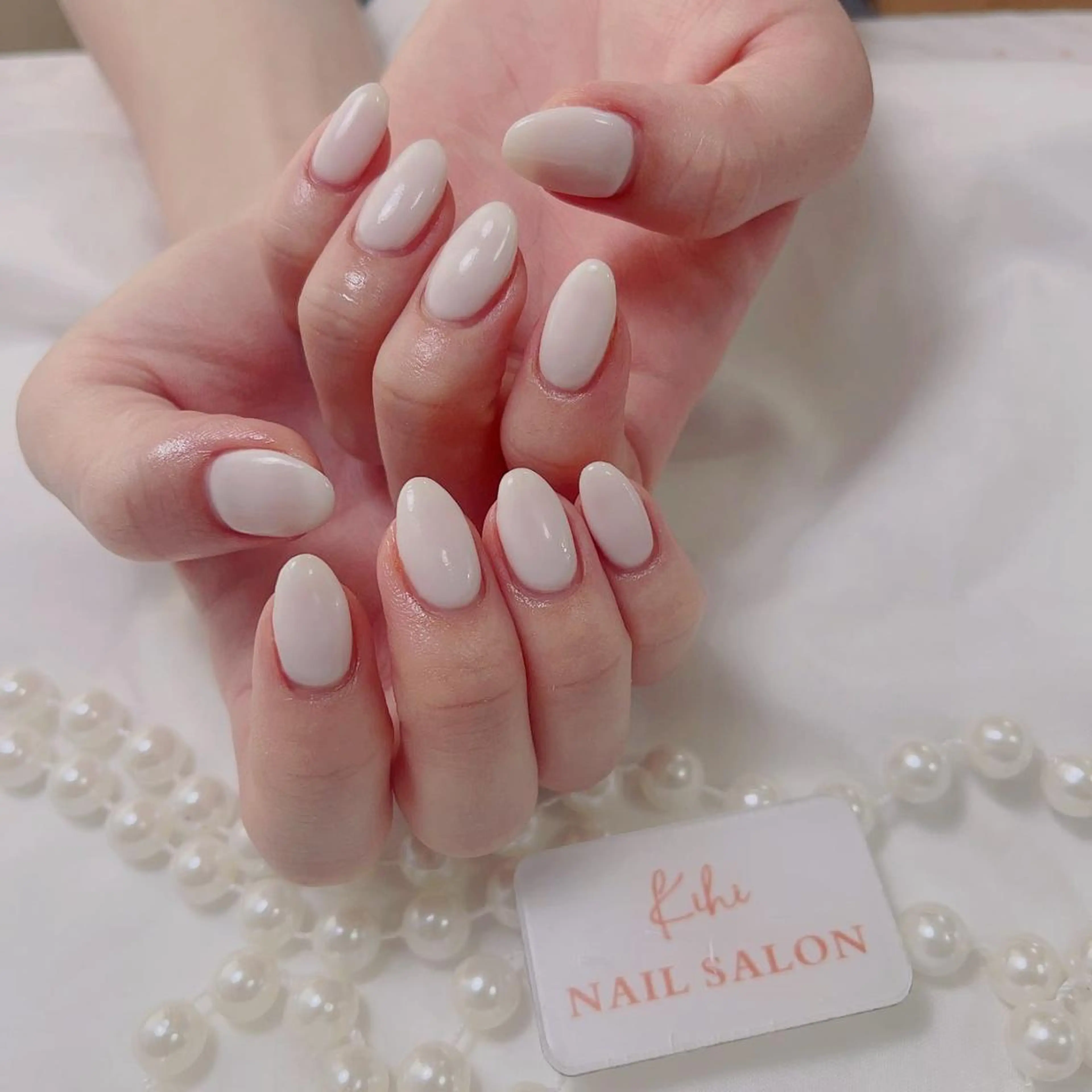 ネイル グラデーション ラメ(グリッター) ラメグラデーション ワンカラーネイル ハンドネイル 福島 みきのネイルデザイン