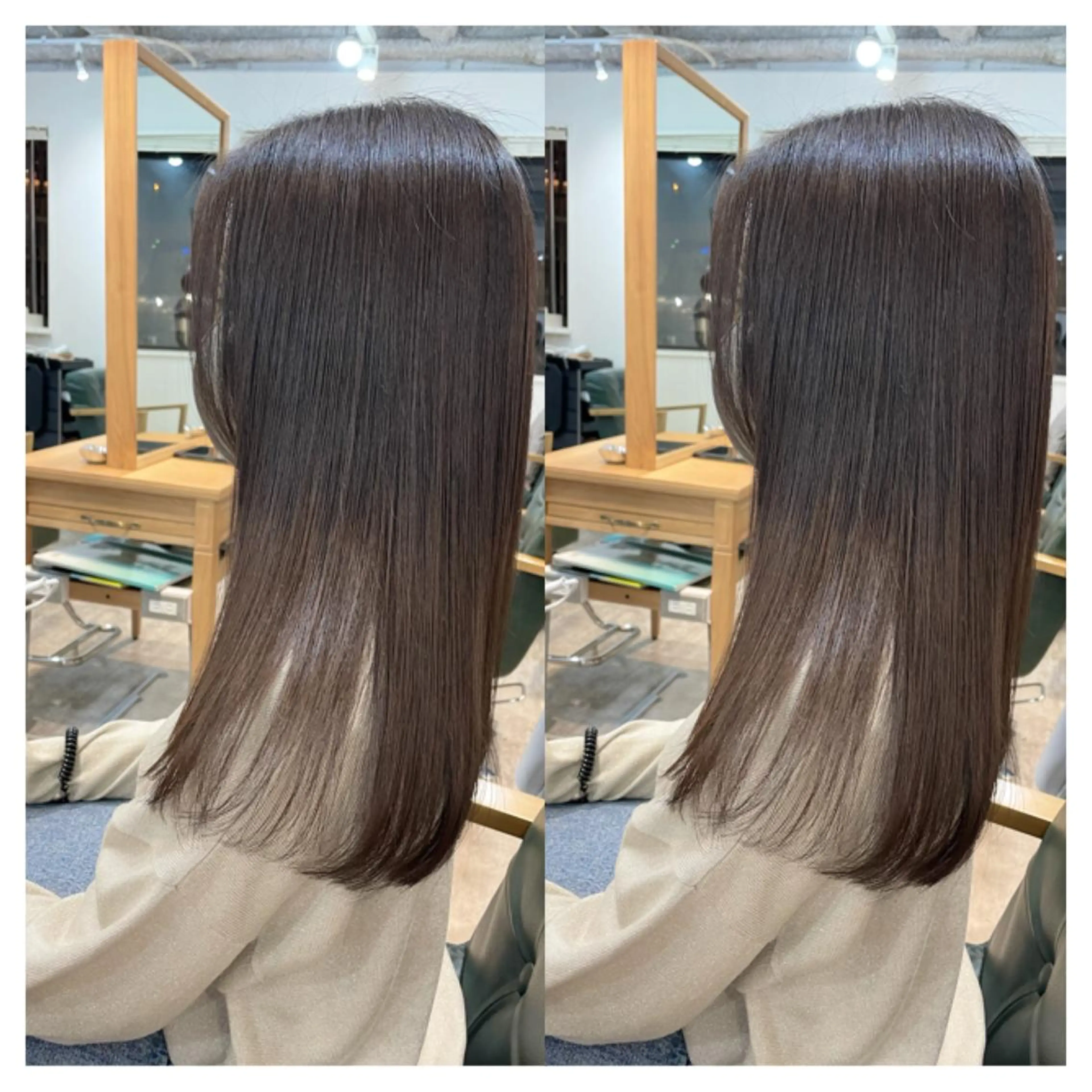ロング カラー カット トリートメント 村山 茉衣のヘアスタイル