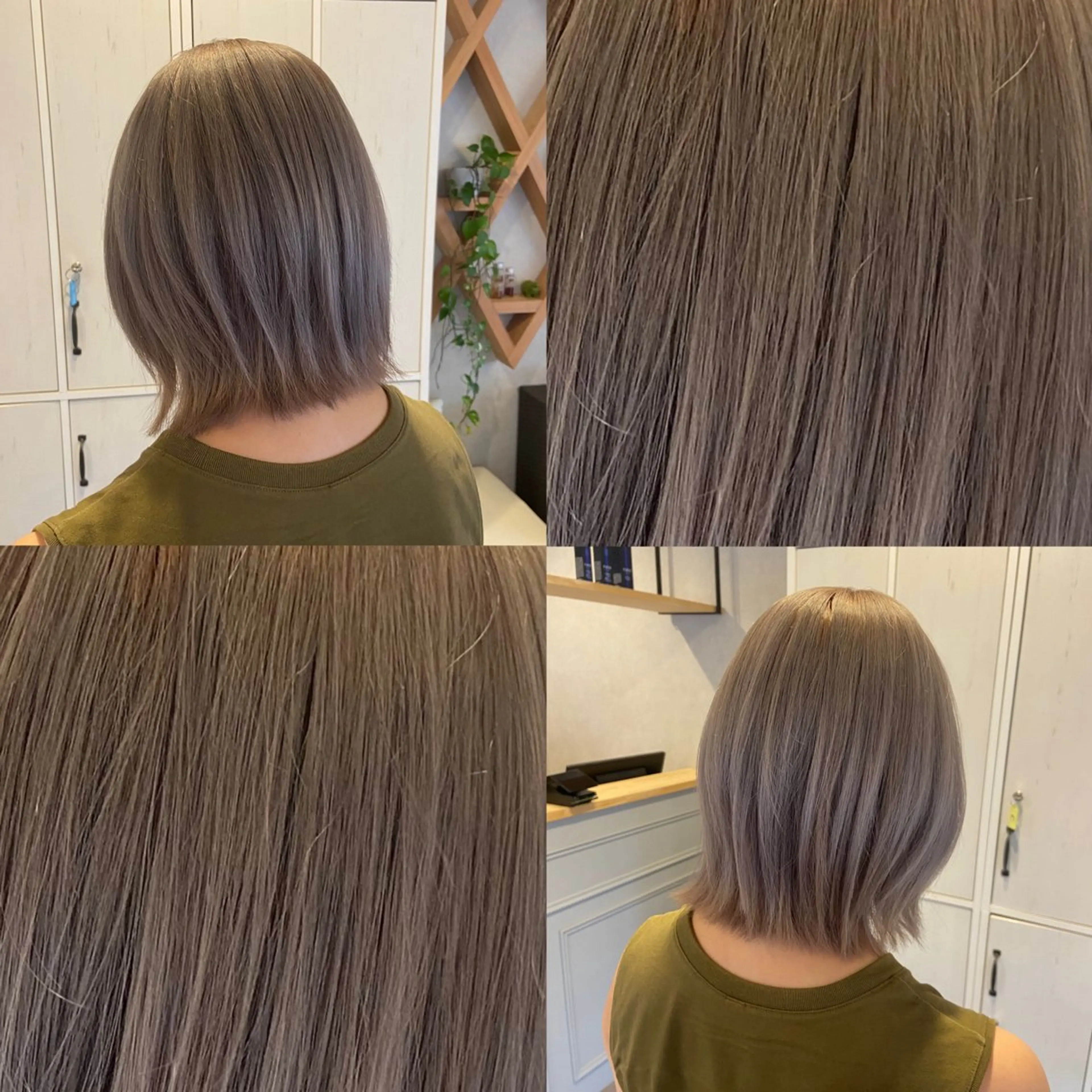 ショート ヘアカラー トリートメント ELLE&SALLY 石野のヘアスタイル