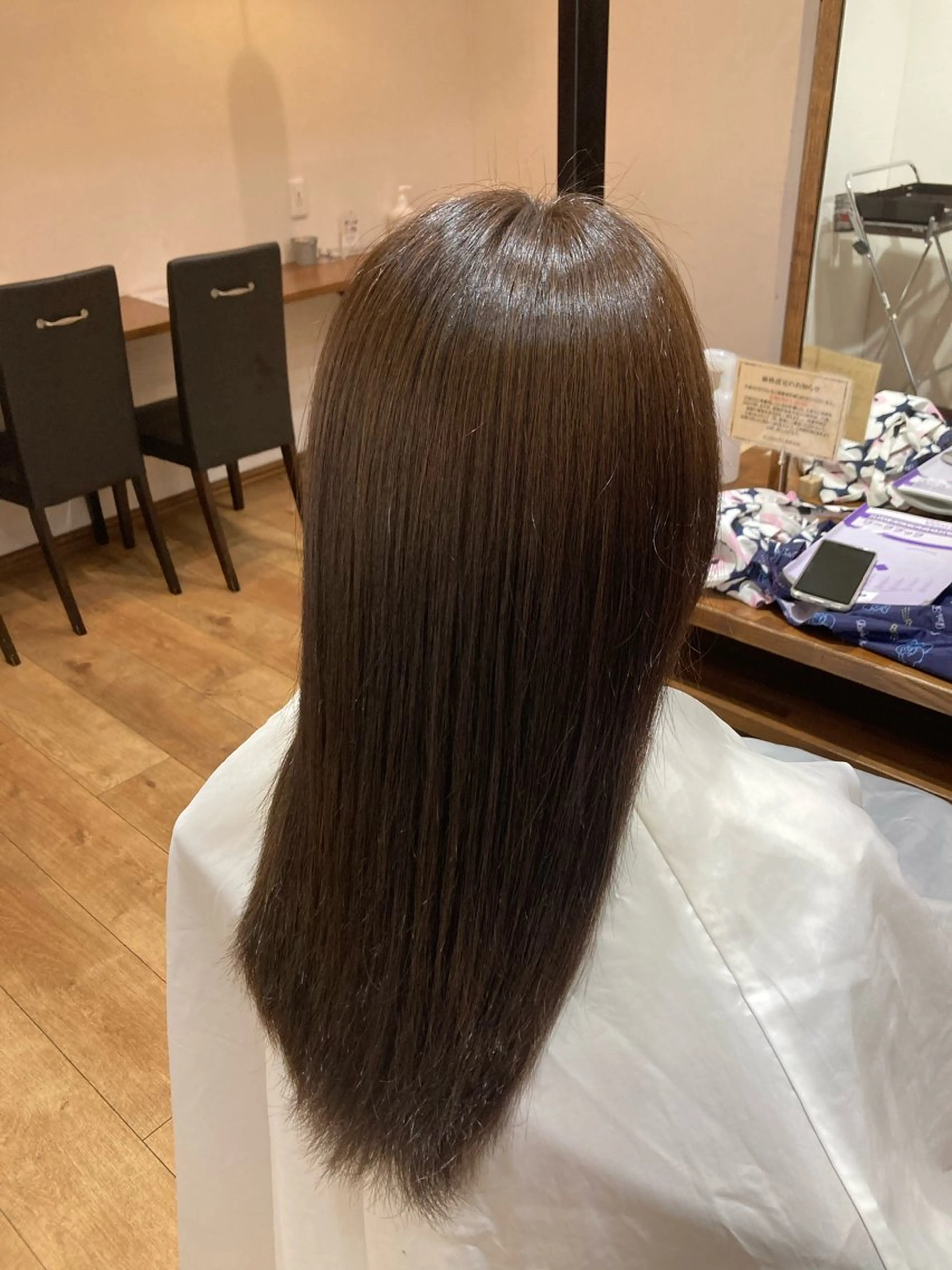 ロング カラー le  jardin本厚木店所属・レイヤーカット✨️ Meiモデル募集中のヘアスタイル