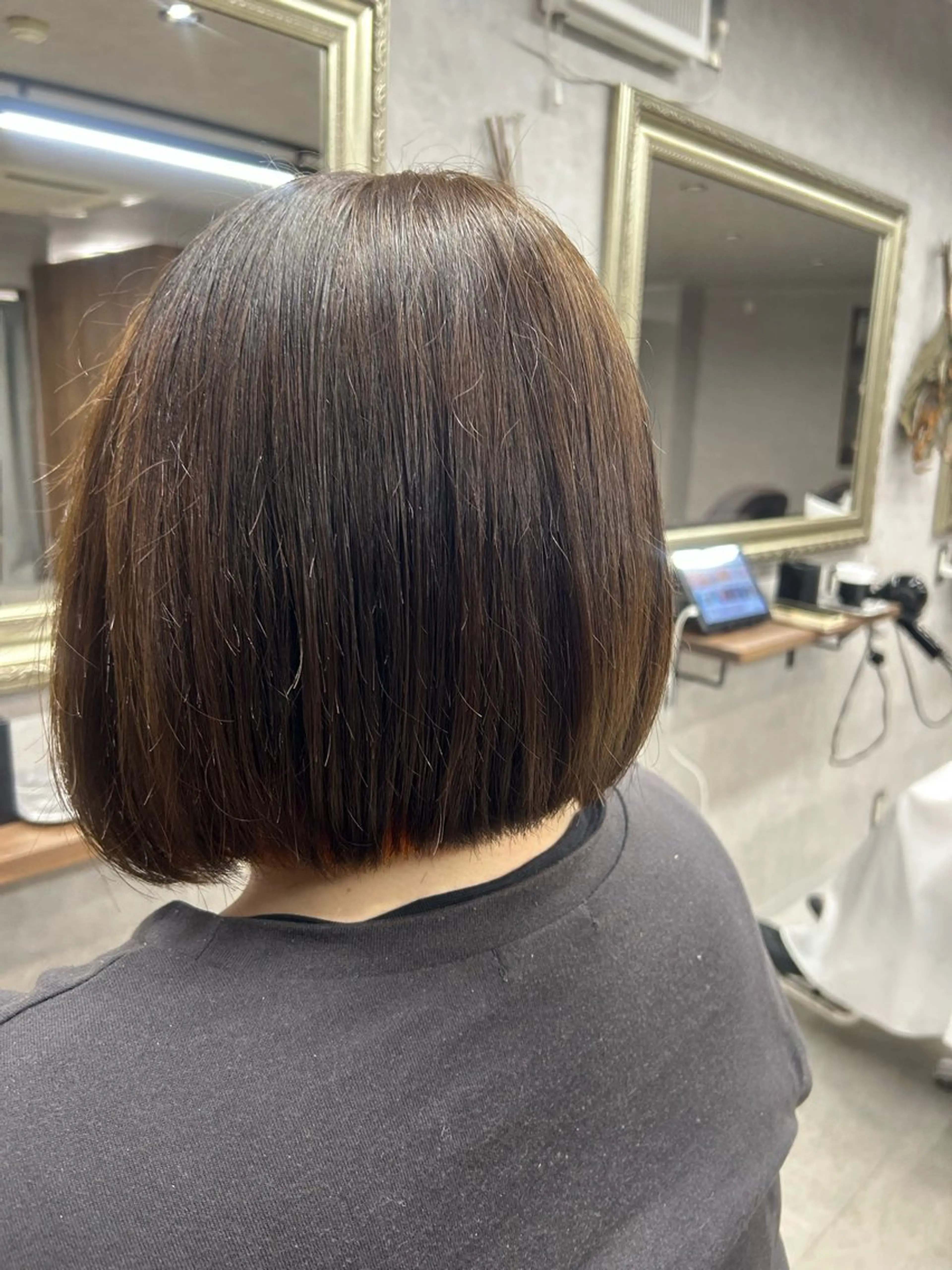 ショート カラー Lien 深井店のヘアスタイル