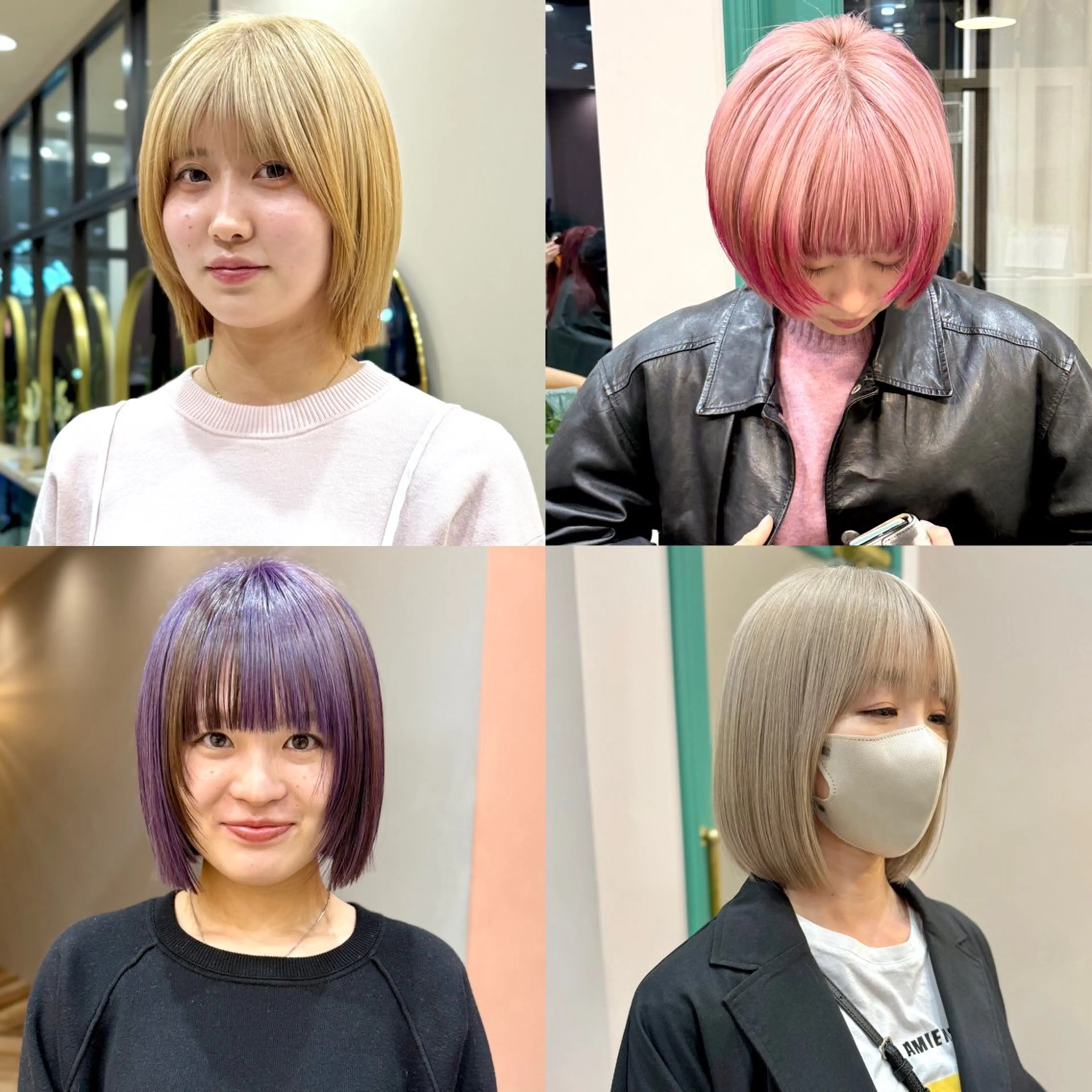 ショート カット ヘアカラー Saki 🍋透明感 カラー/レイヤーのヘアスタイル